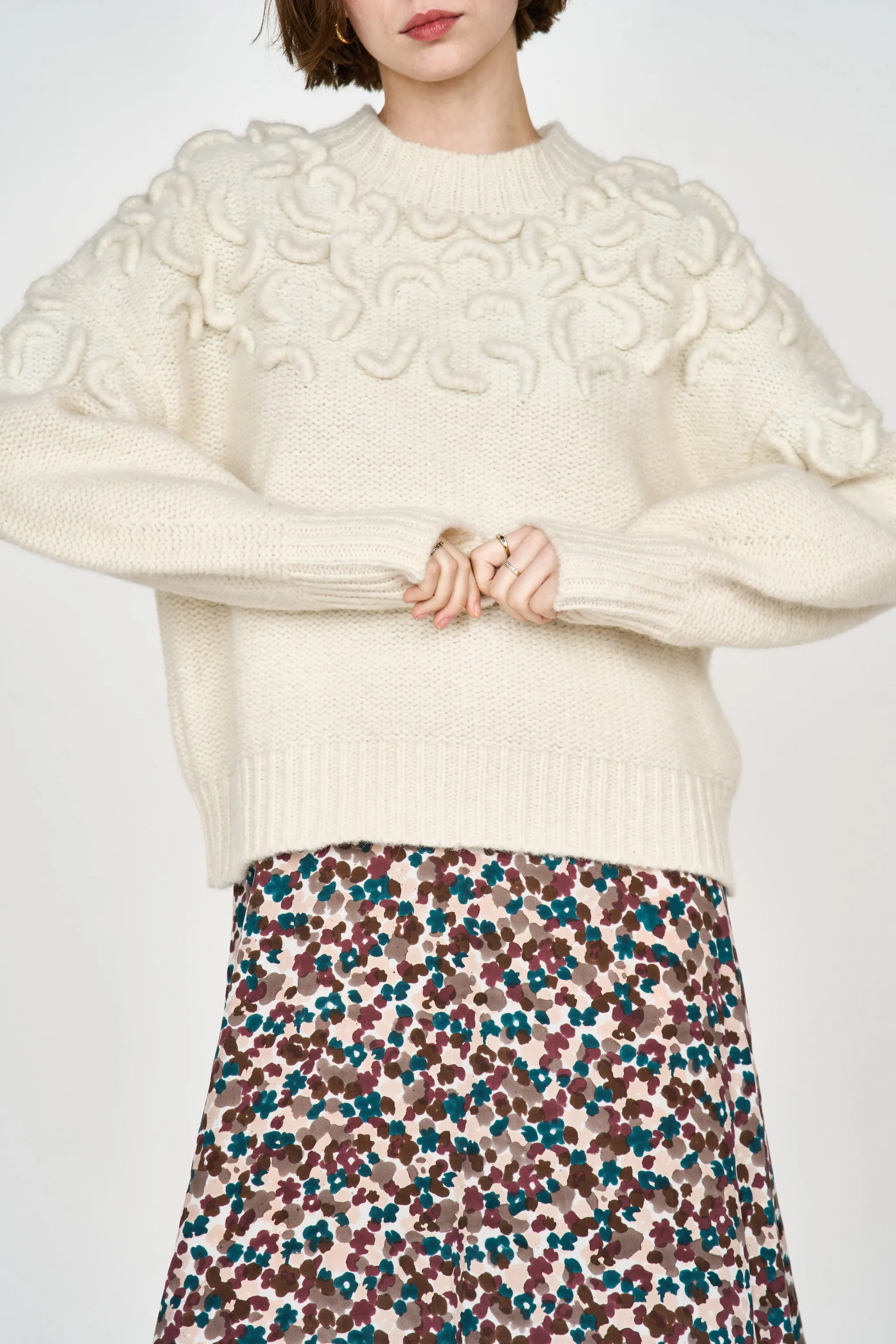 Cusco Pullover in Ivory