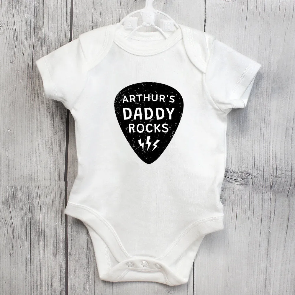 Daddy Rocks - Baby Vest