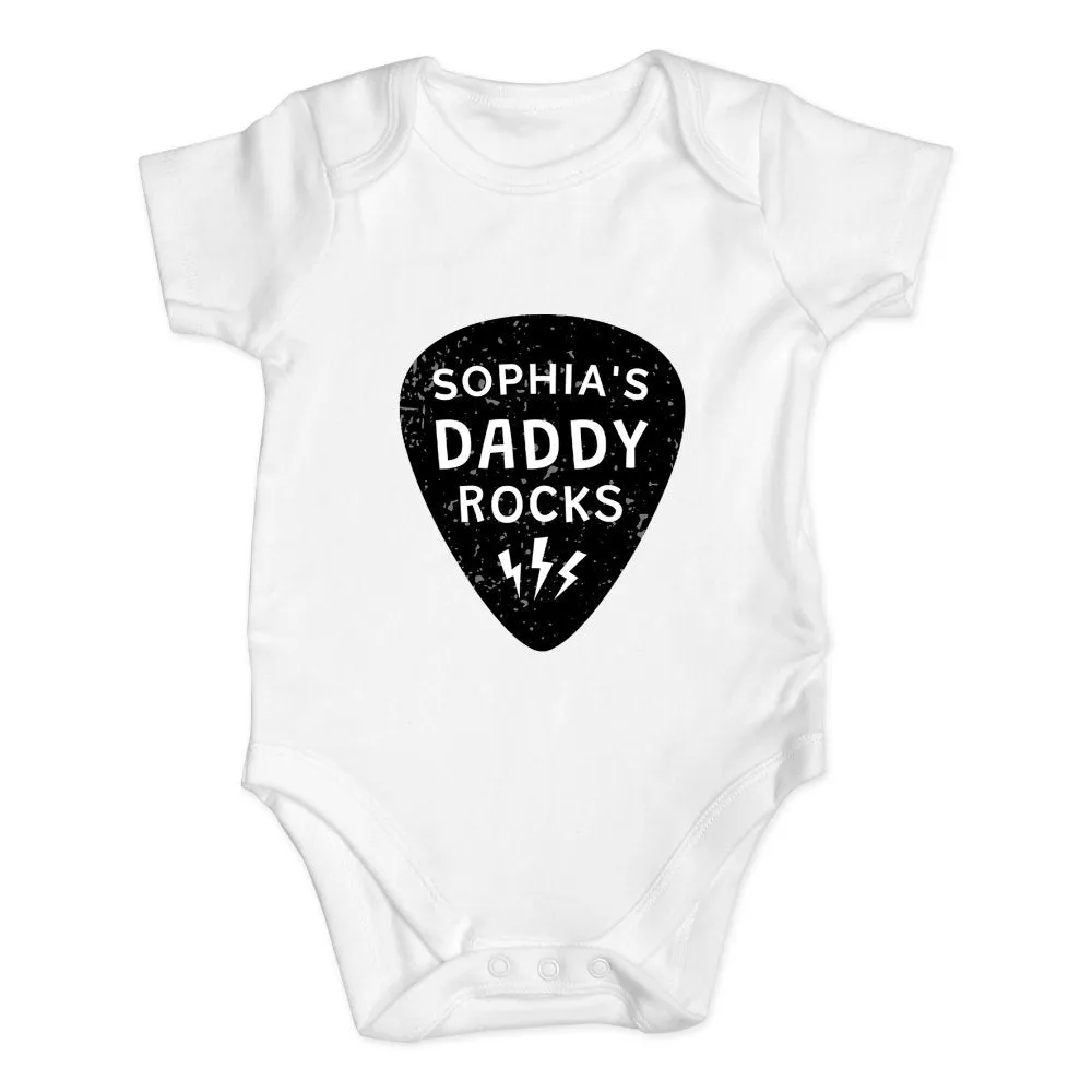 Daddy Rocks - Baby Vest