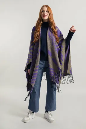 Dakota Poncho Recycled Cotton