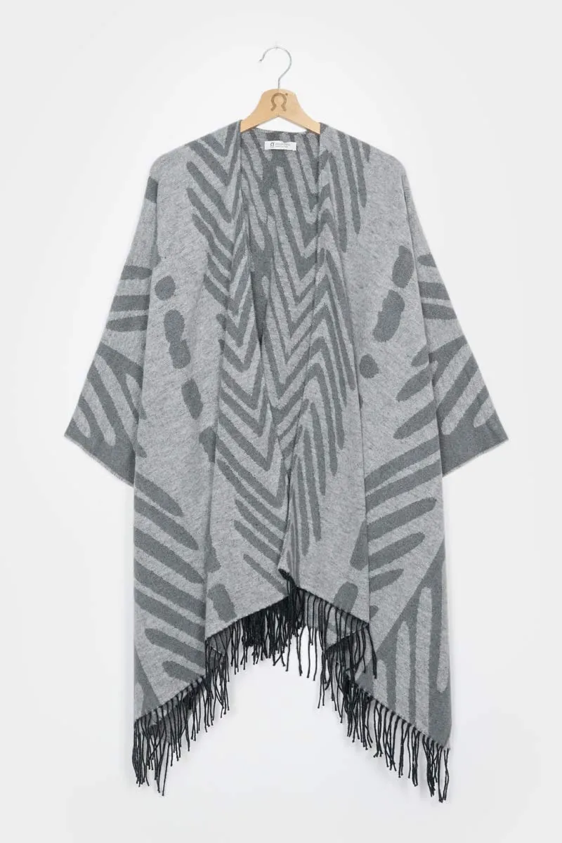 Dakota Poncho Recycled Cotton