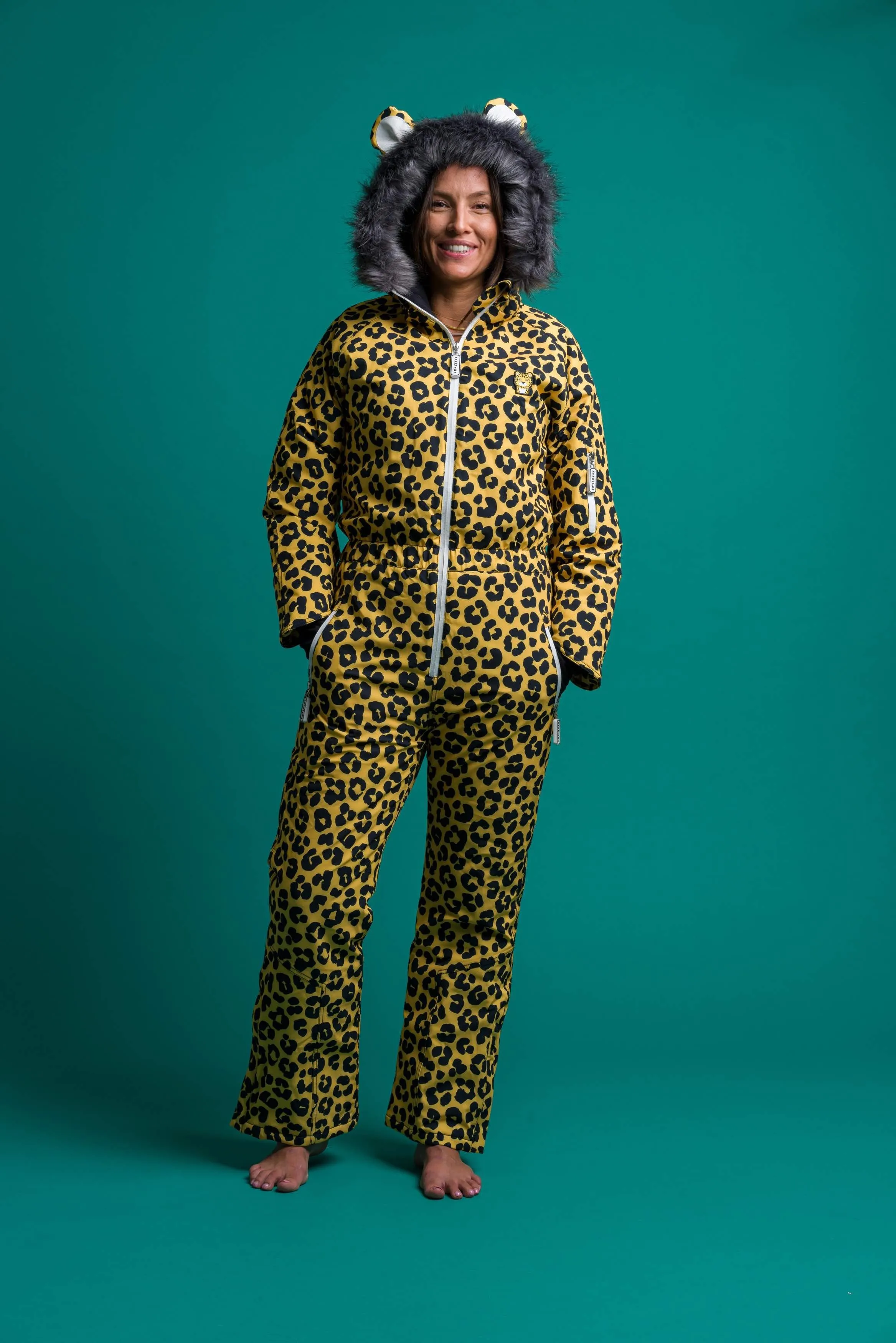 Dash the Leopard - Women's Skiwear