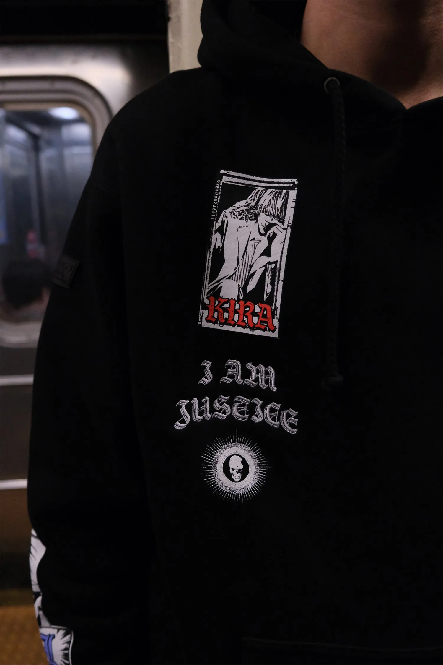 Death Note Justice Pullover Hoodie - Black