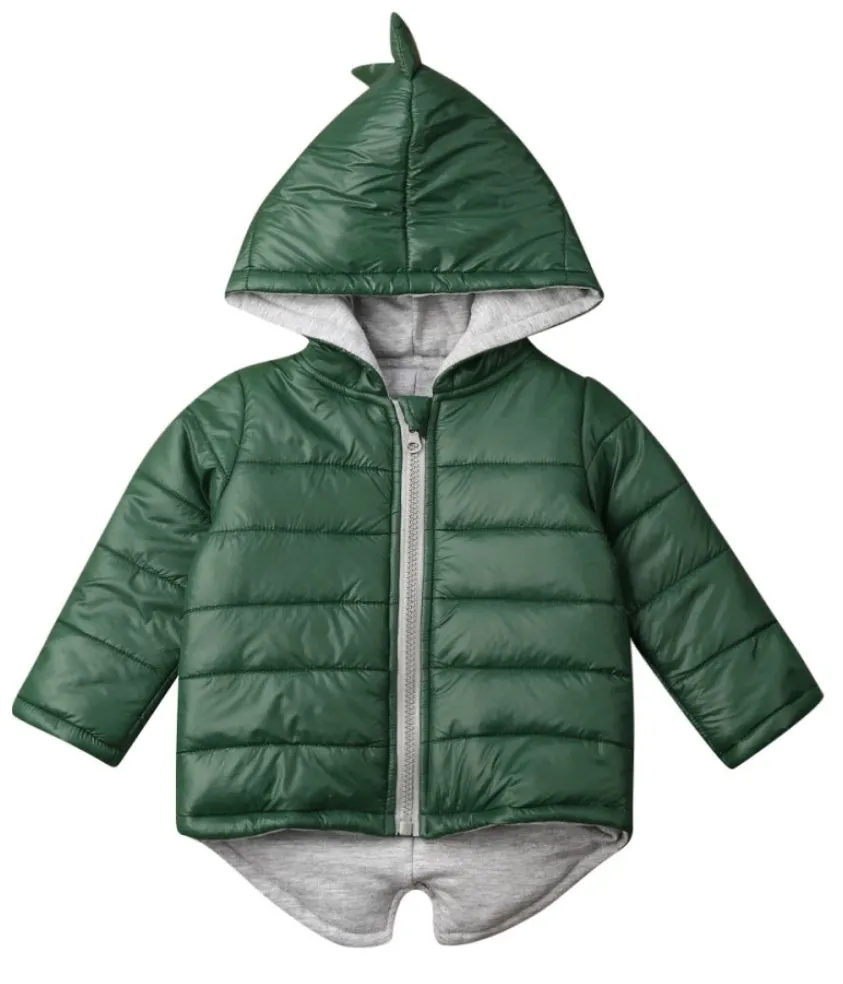 Dino Puffer Jacket Forest Green #1000320