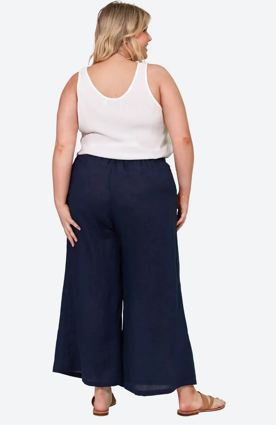 eb&ive - La Vie Crop Pant - Sapphire