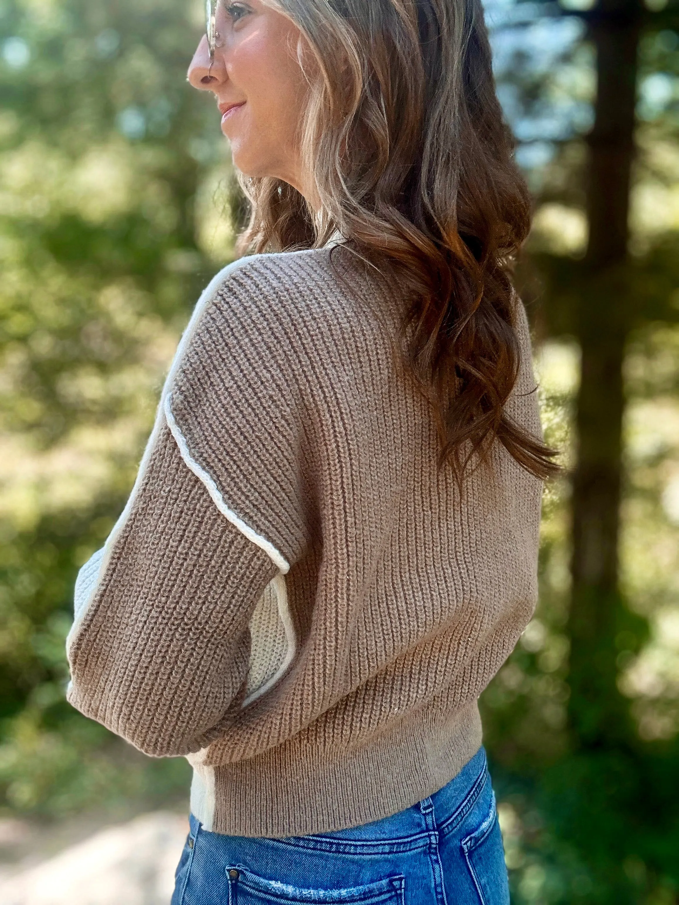 Edge of Color Pullover