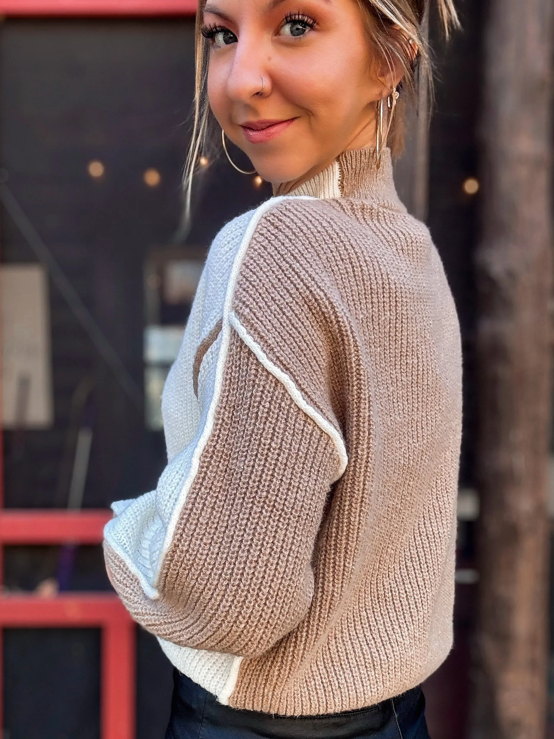 Edge of Color Pullover