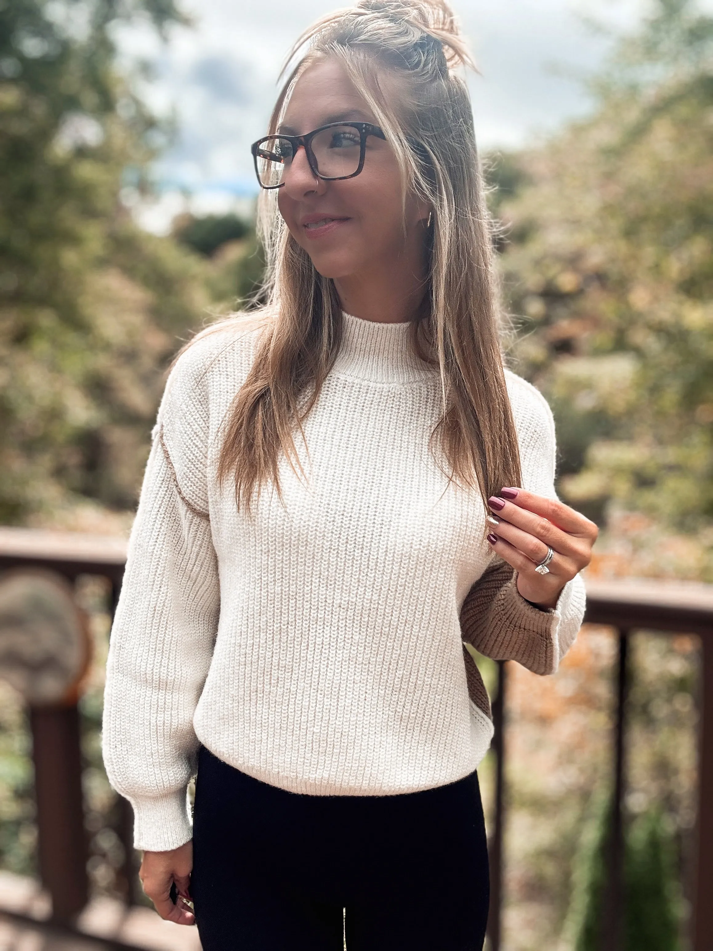 Edge of Color Pullover