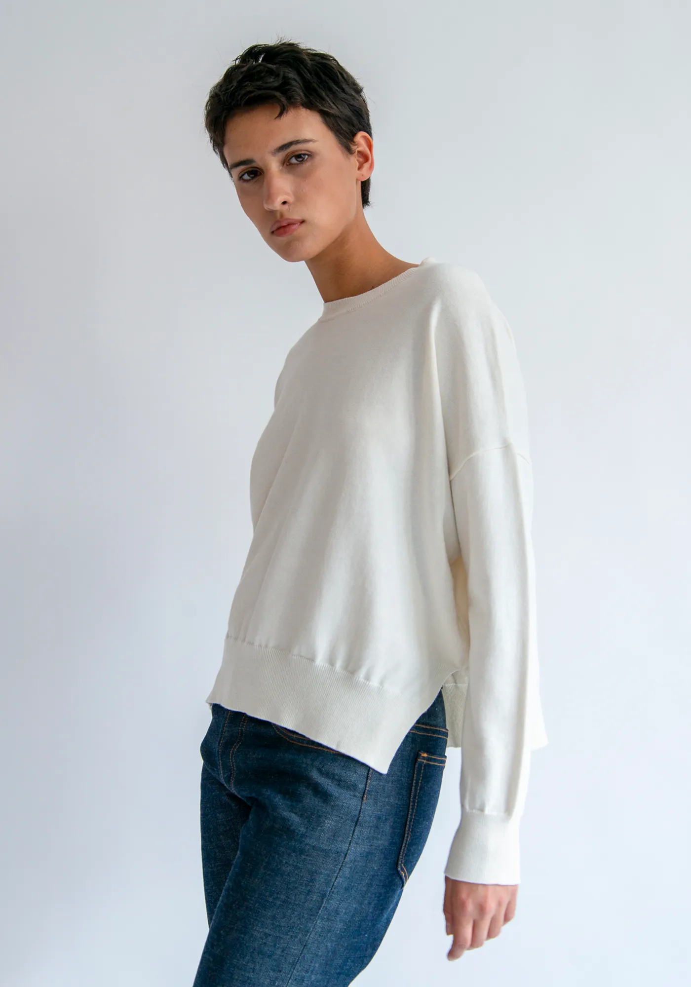 Elle Cotton Cashmere Sweater