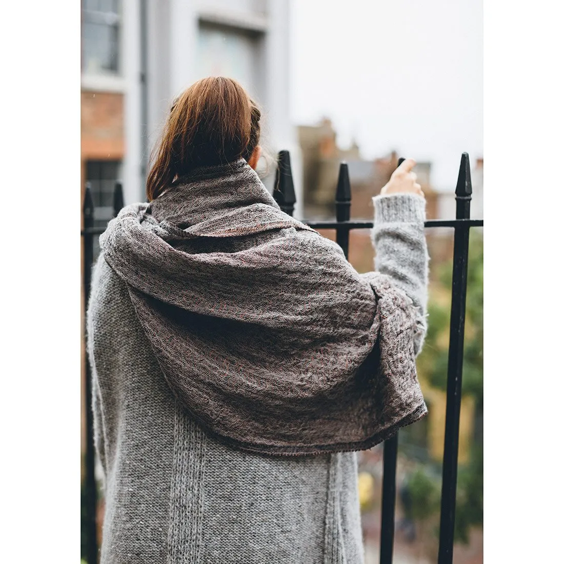 Ember Linen and Lambswool Scarf