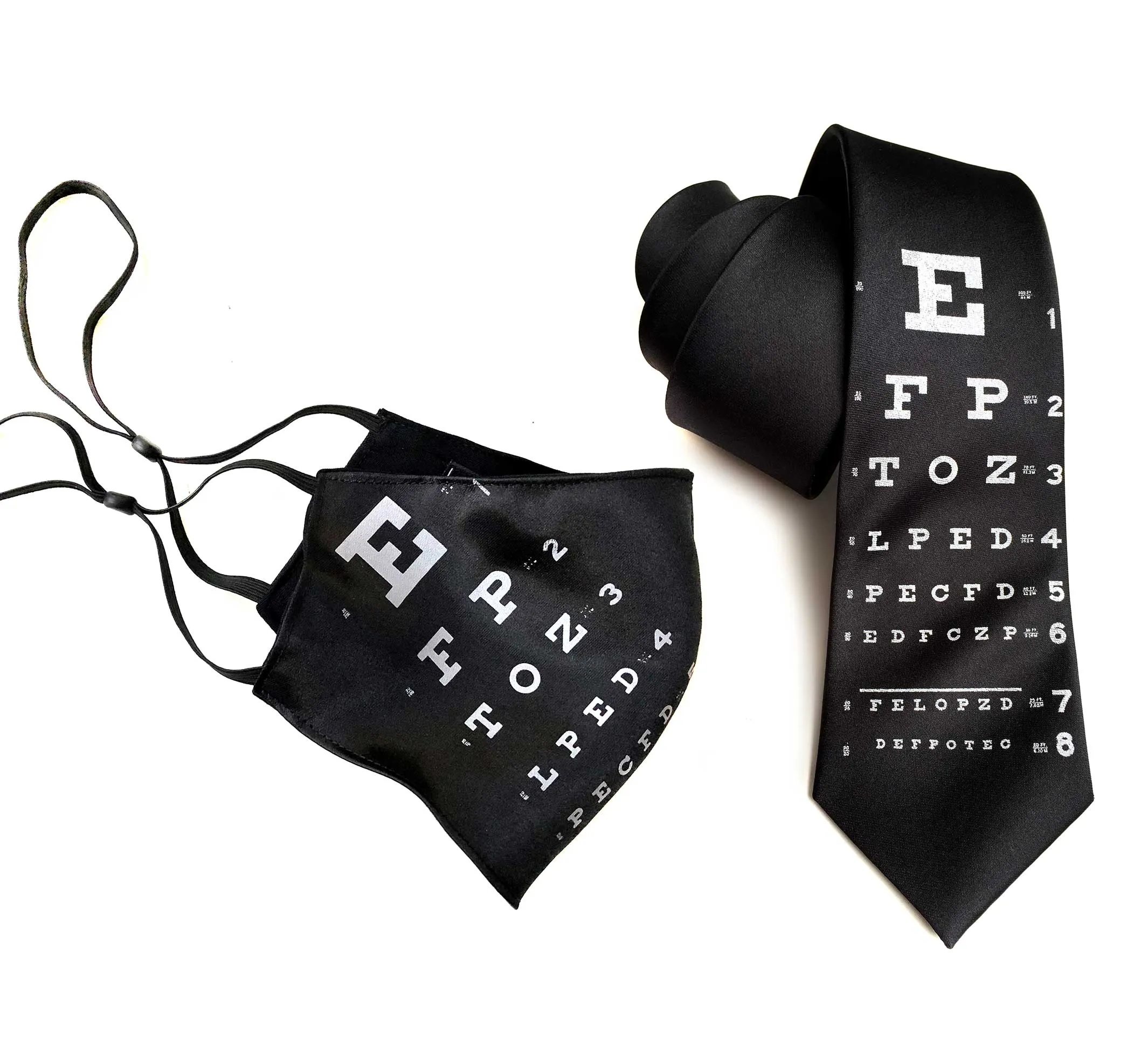 Eye Chart Necktie