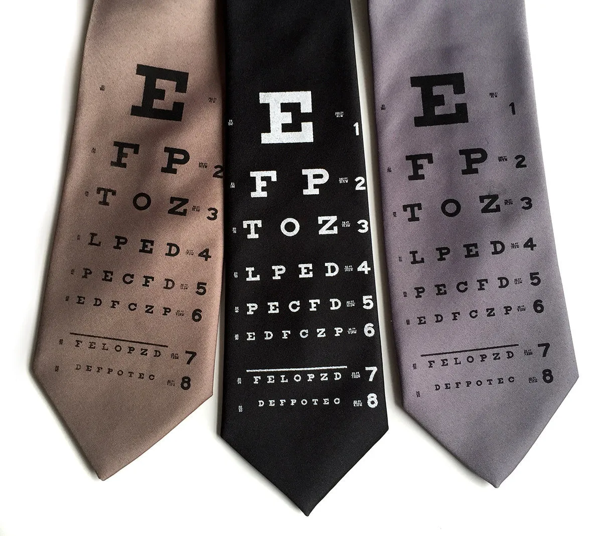 Eye Chart Necktie