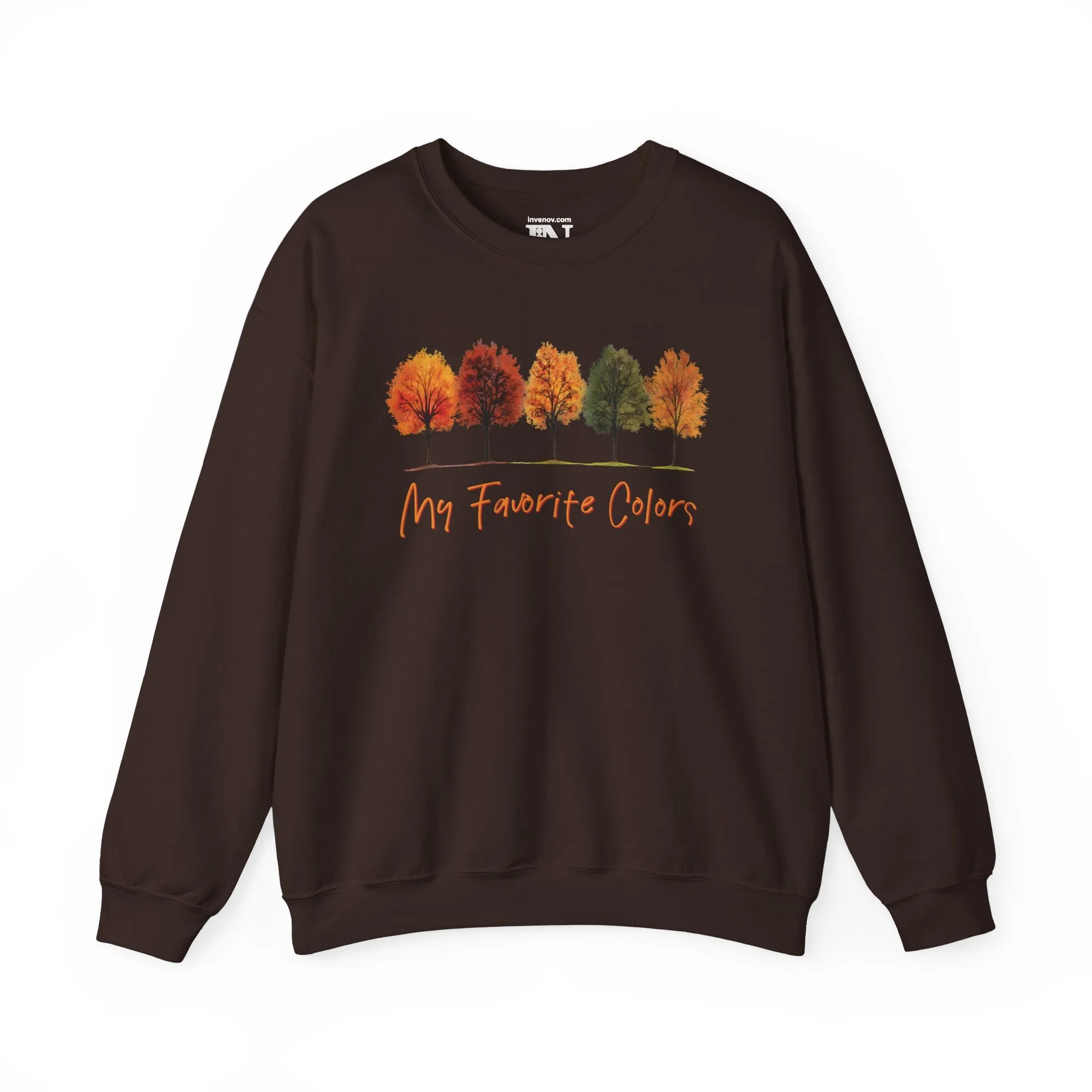 Fall Tree Sweatshirt, Autumn Tree Sweater, Thanksgiving Shirt, Fall Autumn Sweatshirt, Tree Line Sweatshirt, Autumn Color Sweatshirt