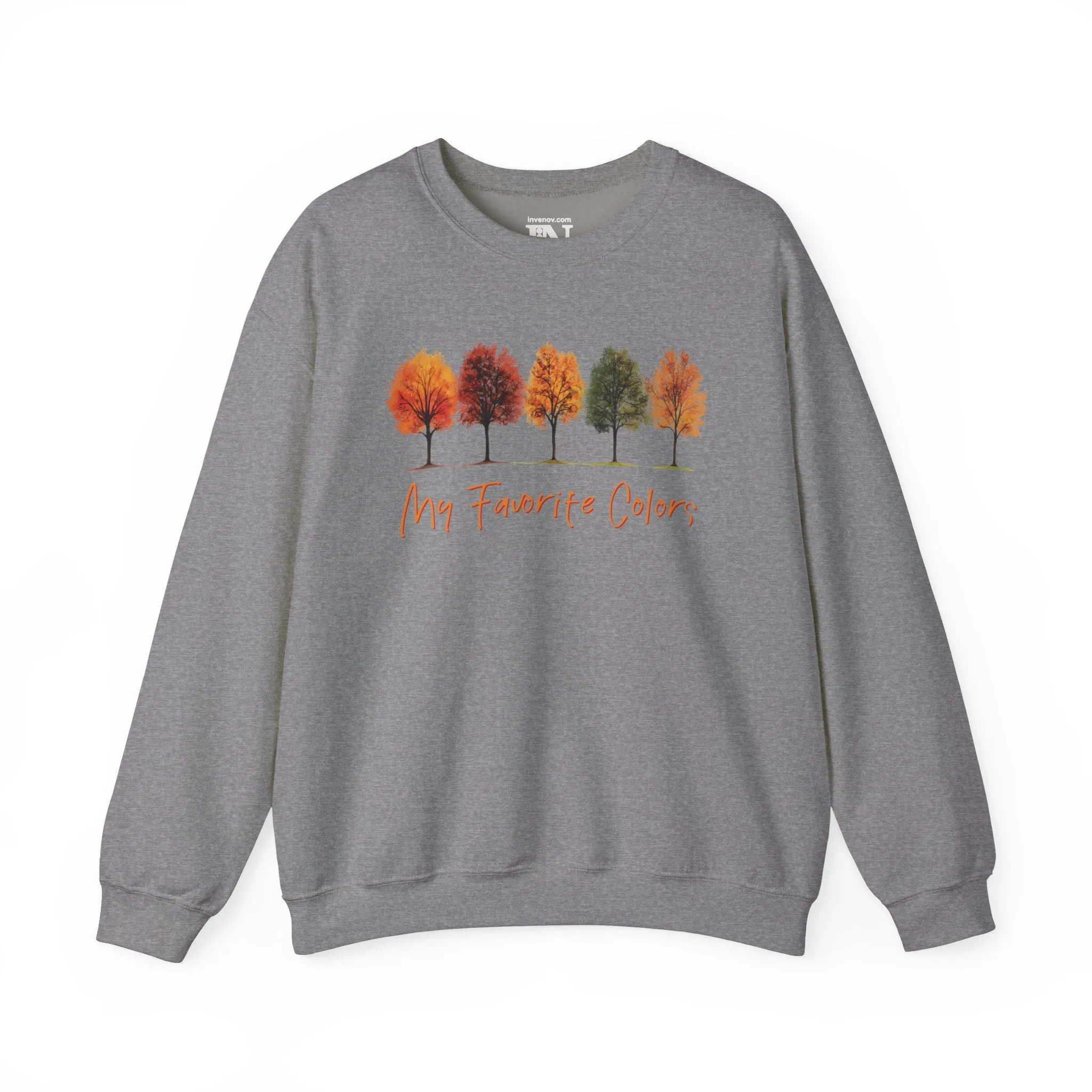 Fall Tree Sweatshirt, Autumn Tree Sweater, Thanksgiving Shirt, Fall Autumn Sweatshirt, Tree Line Sweatshirt, Autumn Color Sweatshirt