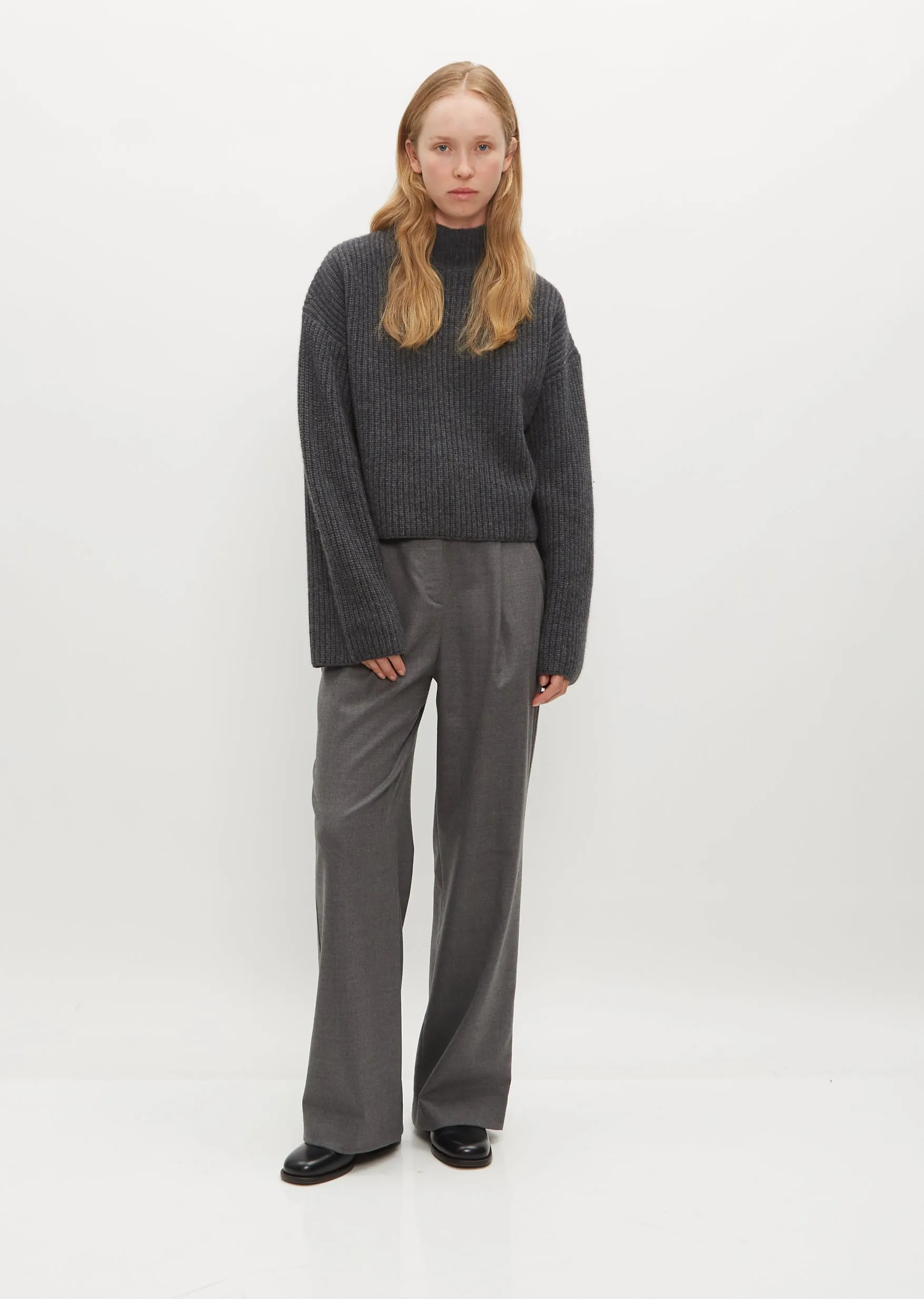 Faro Sweater — Anthracite Melange