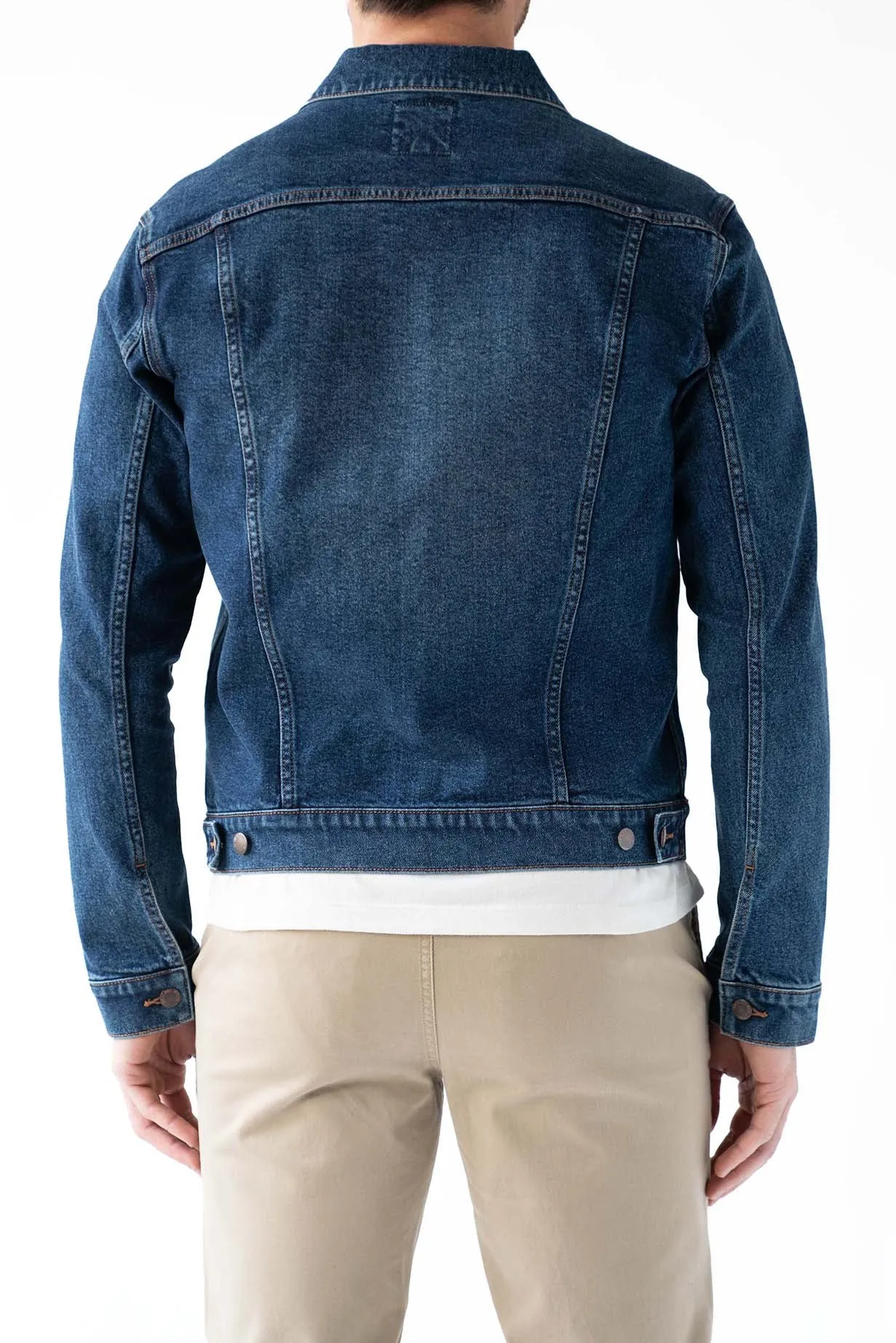 Fashion Denim Trucker Jacket - Thunderhead