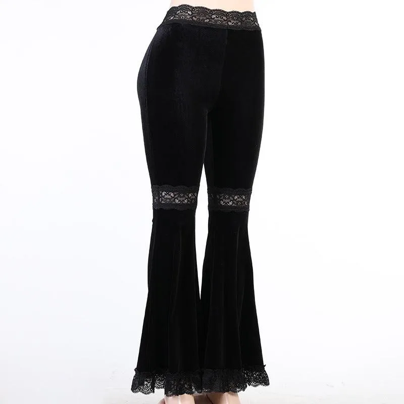 Fashion Hip Hop Bell-bottom Pants