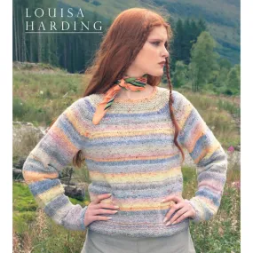 Florence Knitting Pattern from the Louisa Harding Tulla Tweed Collection