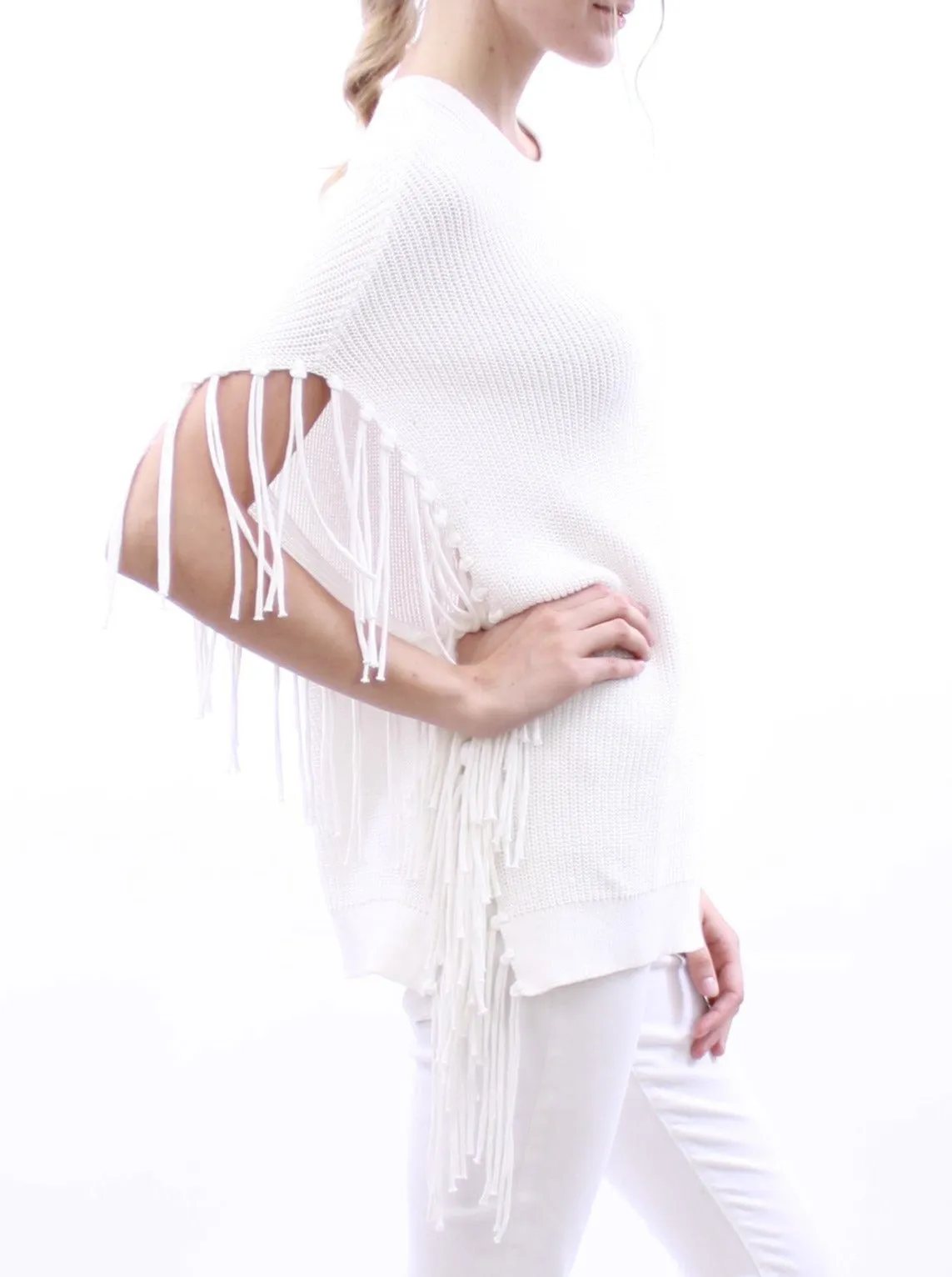 Fringe Detailed Pullover