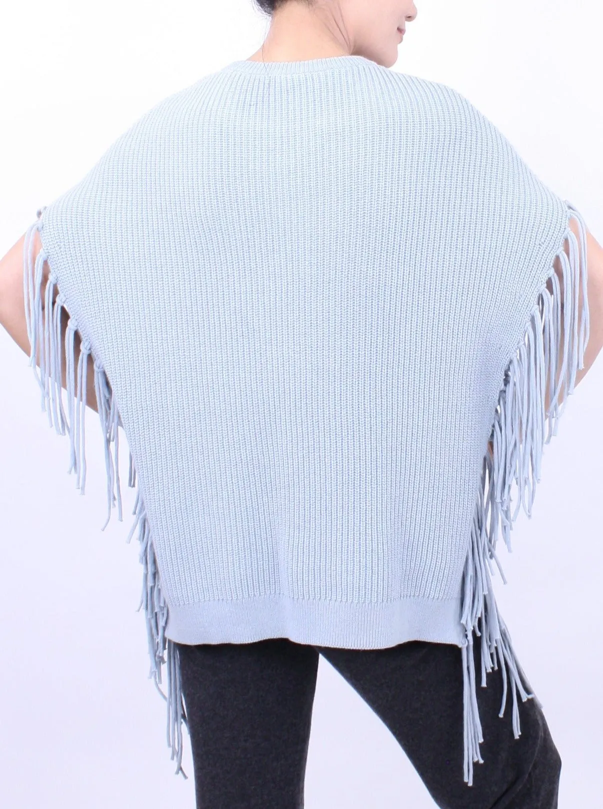 Fringe Detailed Pullover