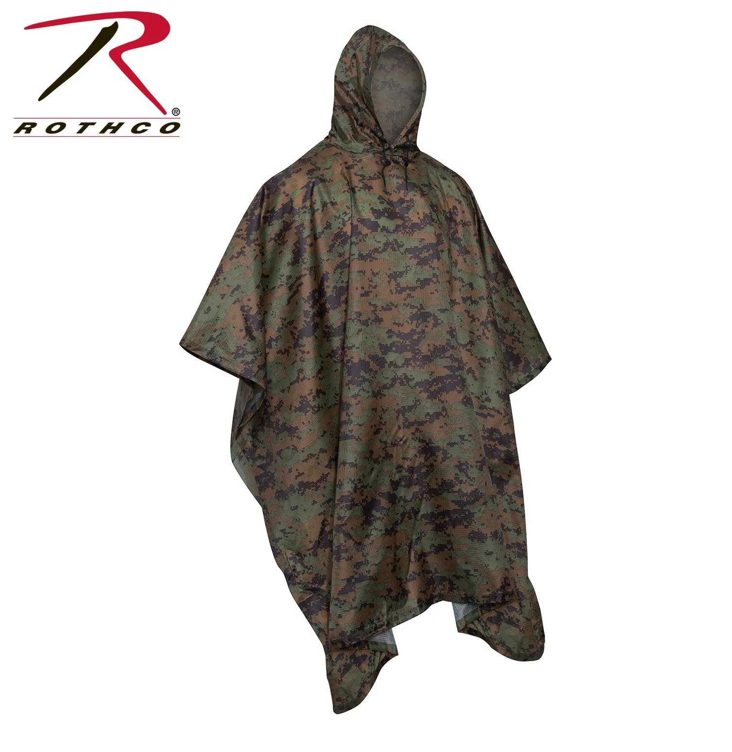 GI Type Rip-Stop Poncho