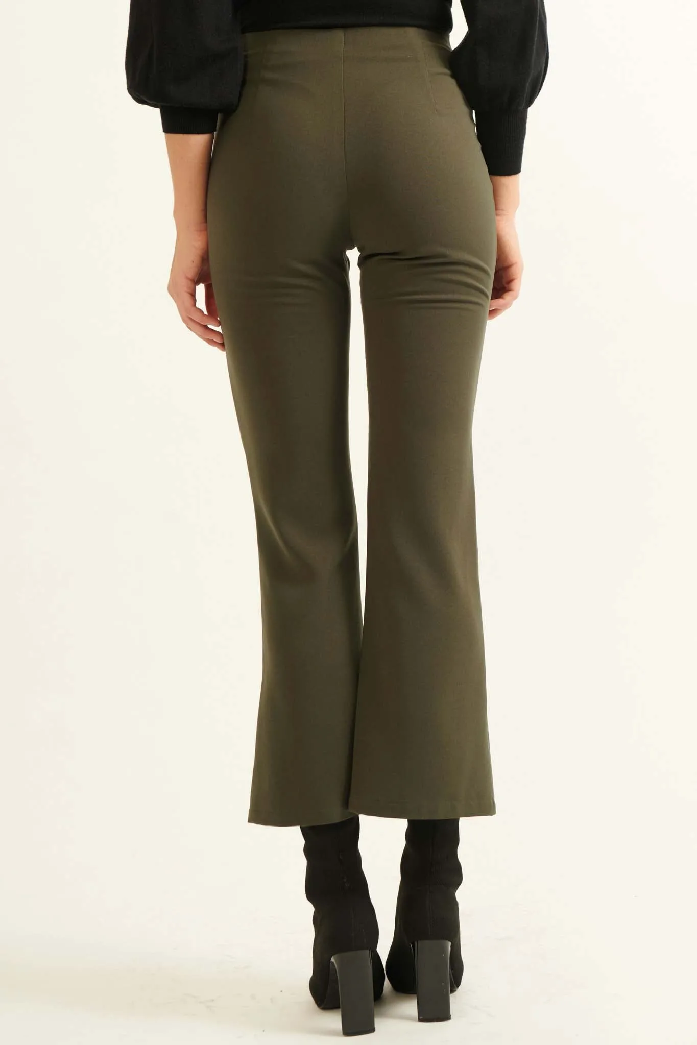 Going Forward Solid Flare Pants