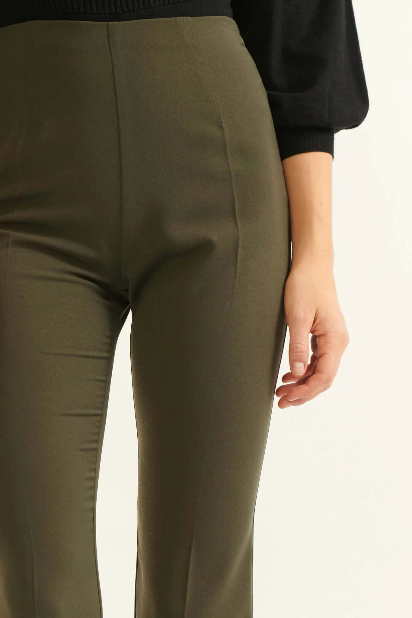 Going Forward Solid Flare Pants