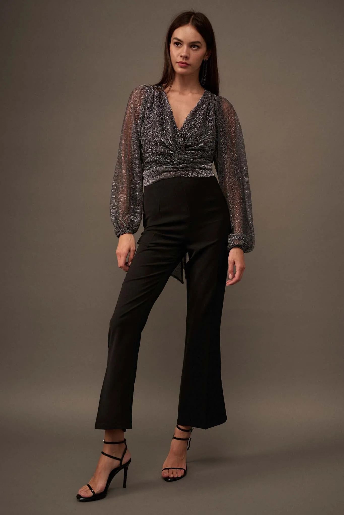 Going Forward Solid Flare Pants