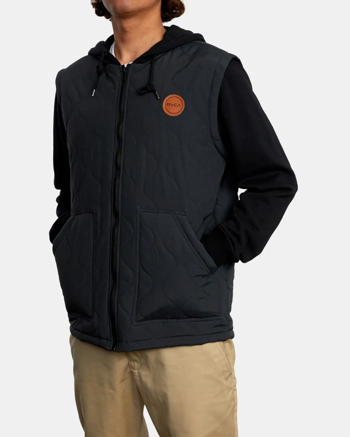 Grant Hooded Puffer Jacket - Black