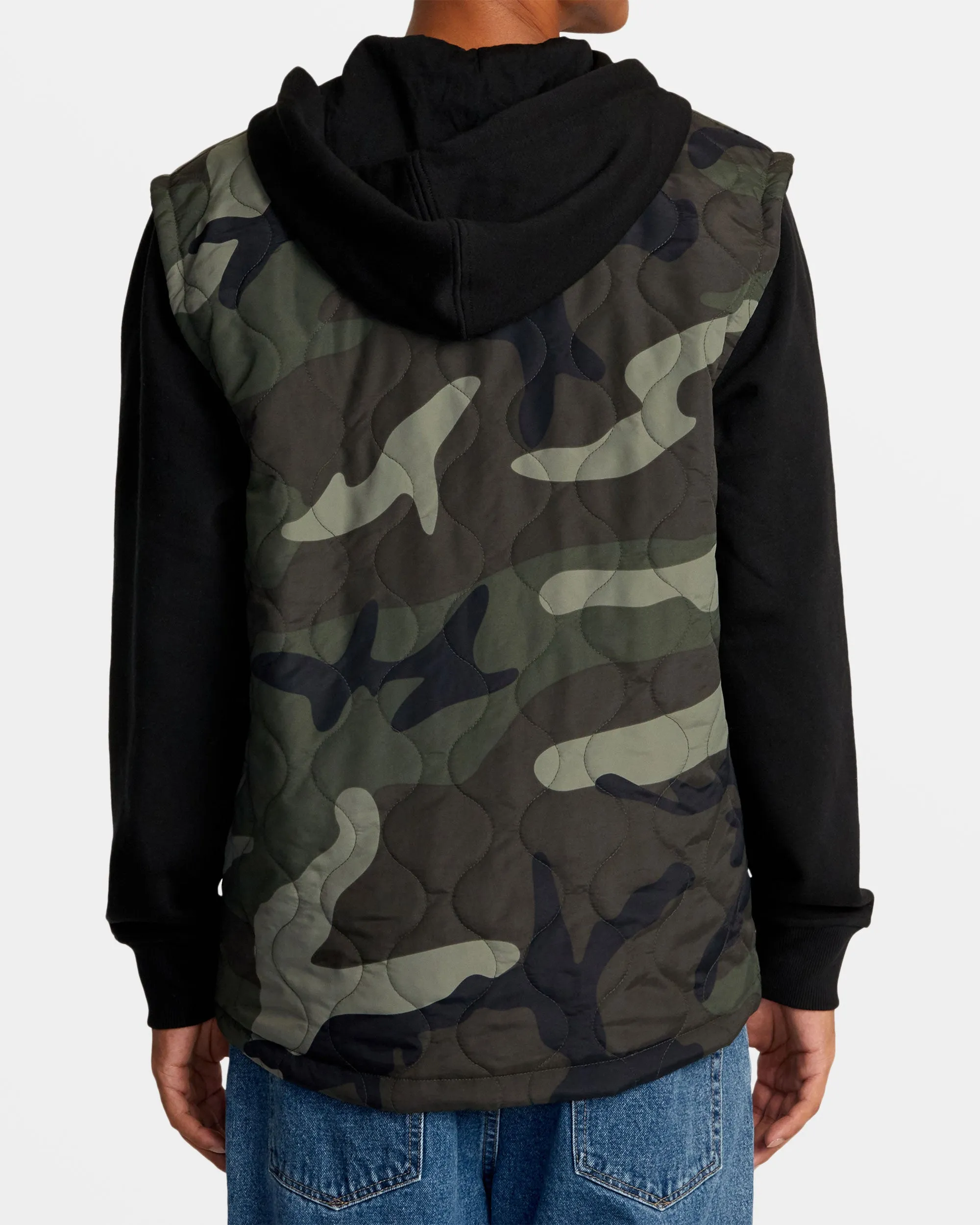 Grant Hooded Puffer Jacket - Camo