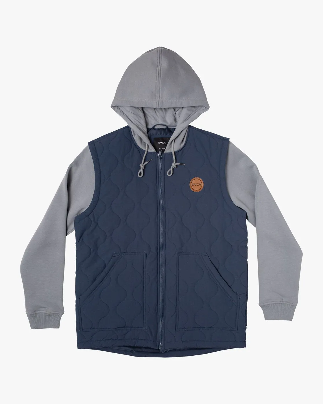 Grant Hooded Puffer Jacket - Moody Blue