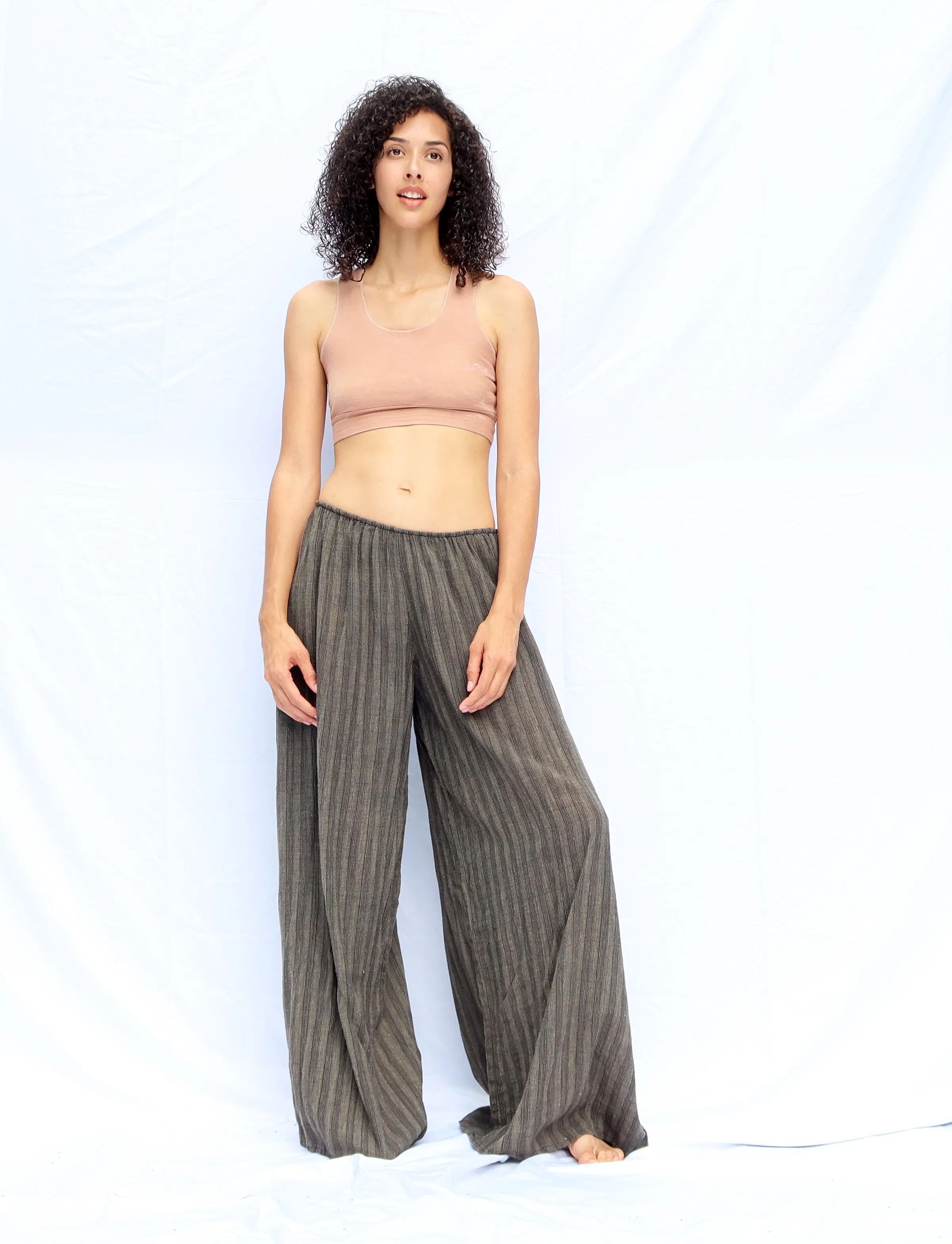 Handwoven - Everyday Low Rise Palazzo Pant