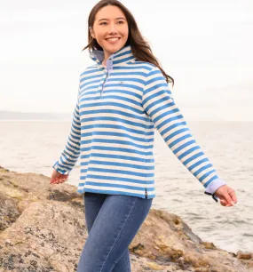 Haven Jersey - Azure Blue Stripe