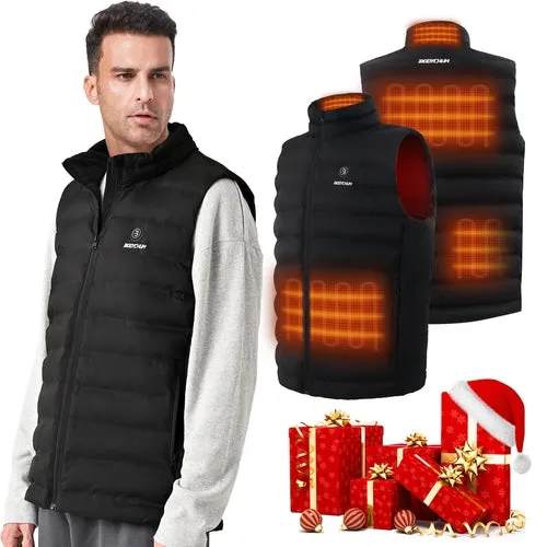 Heated Vest with Battery Pack