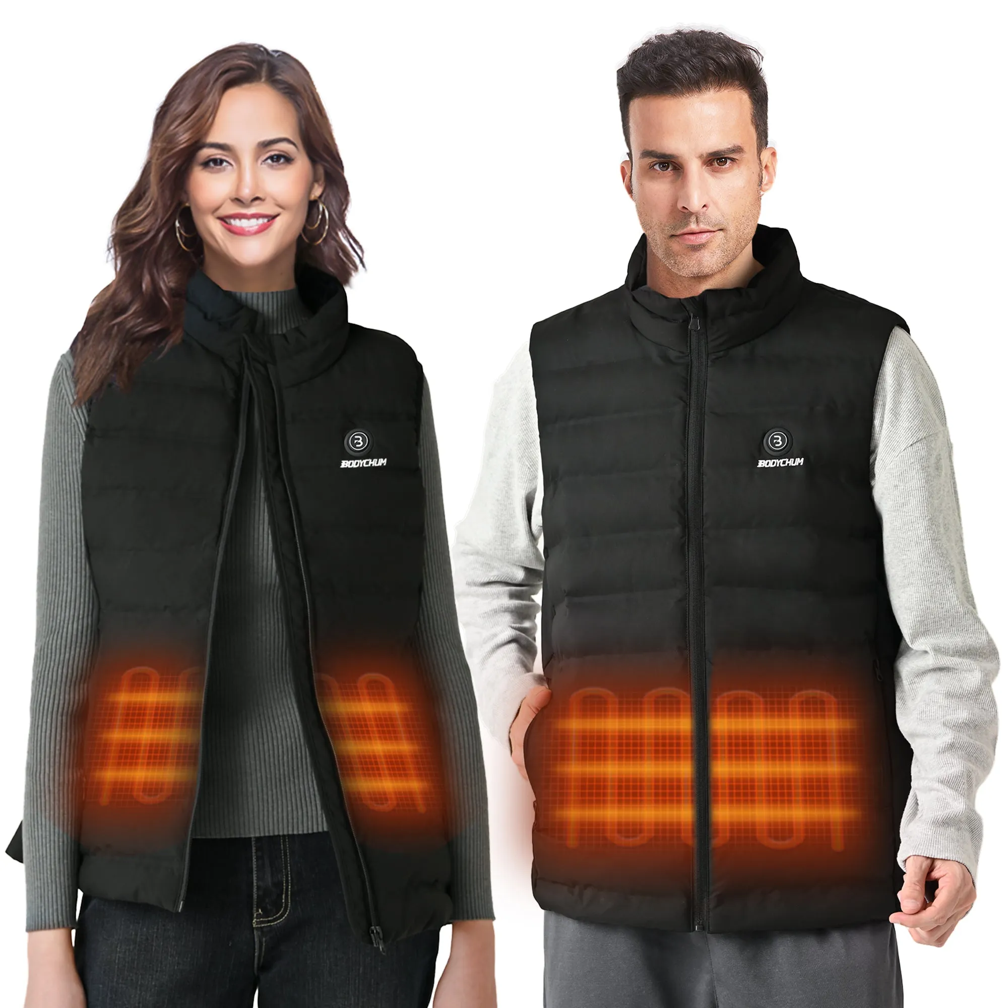 Heated Vest with Battery Pack