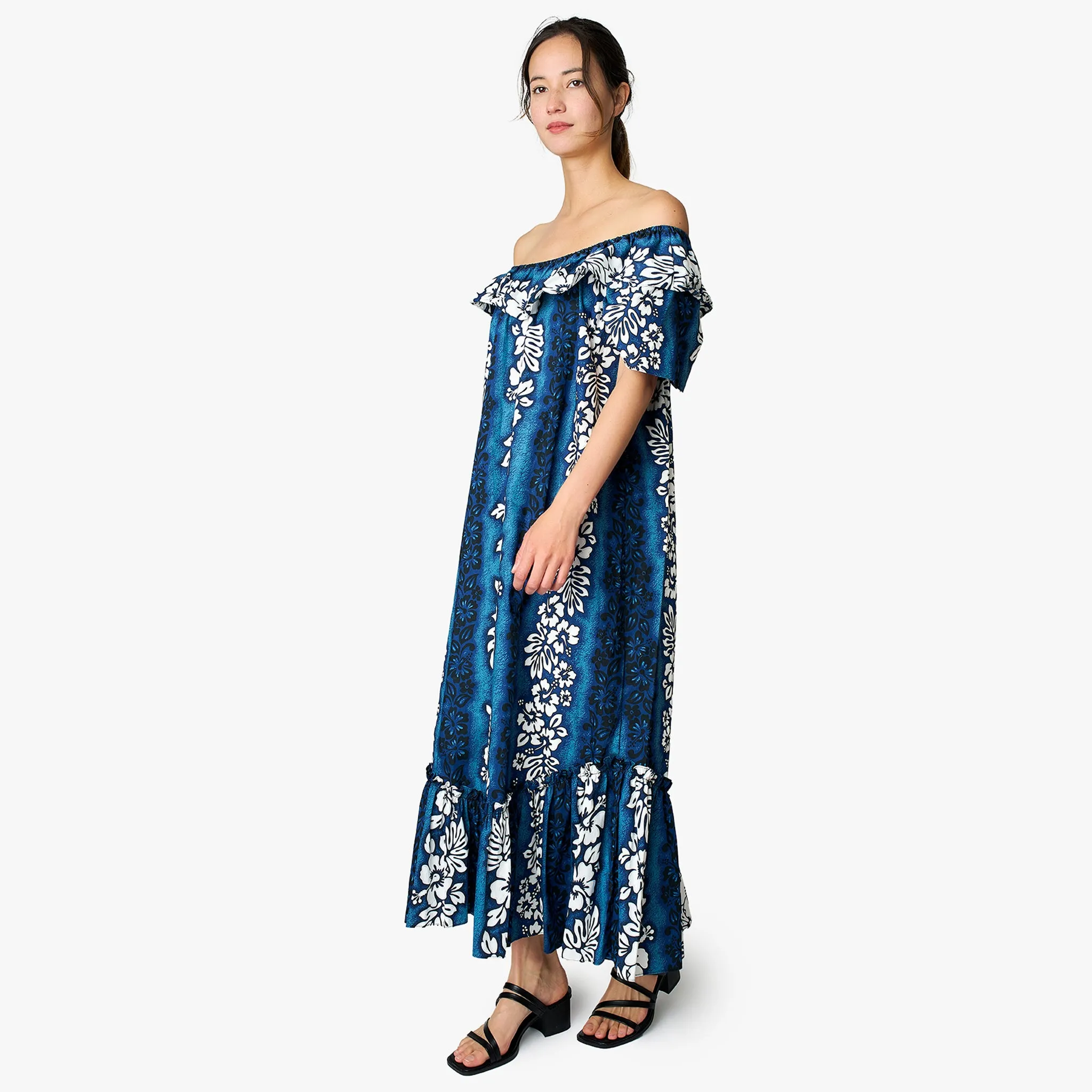 Hibiscus Panel Long Muu Muu