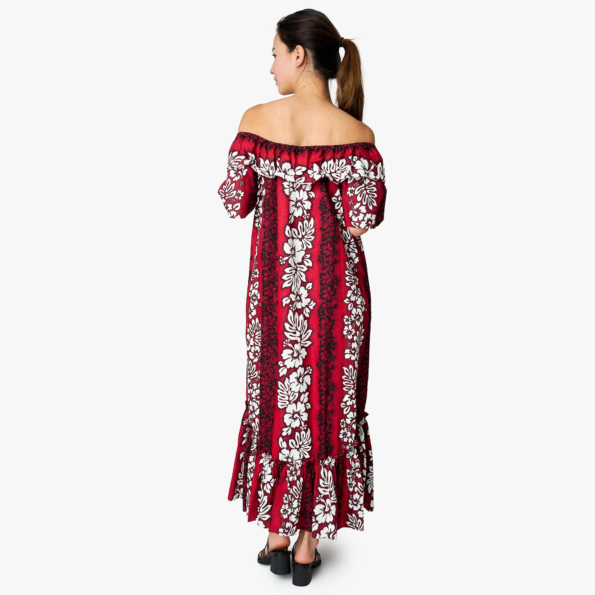 Hibiscus Panel Long Muu Muu