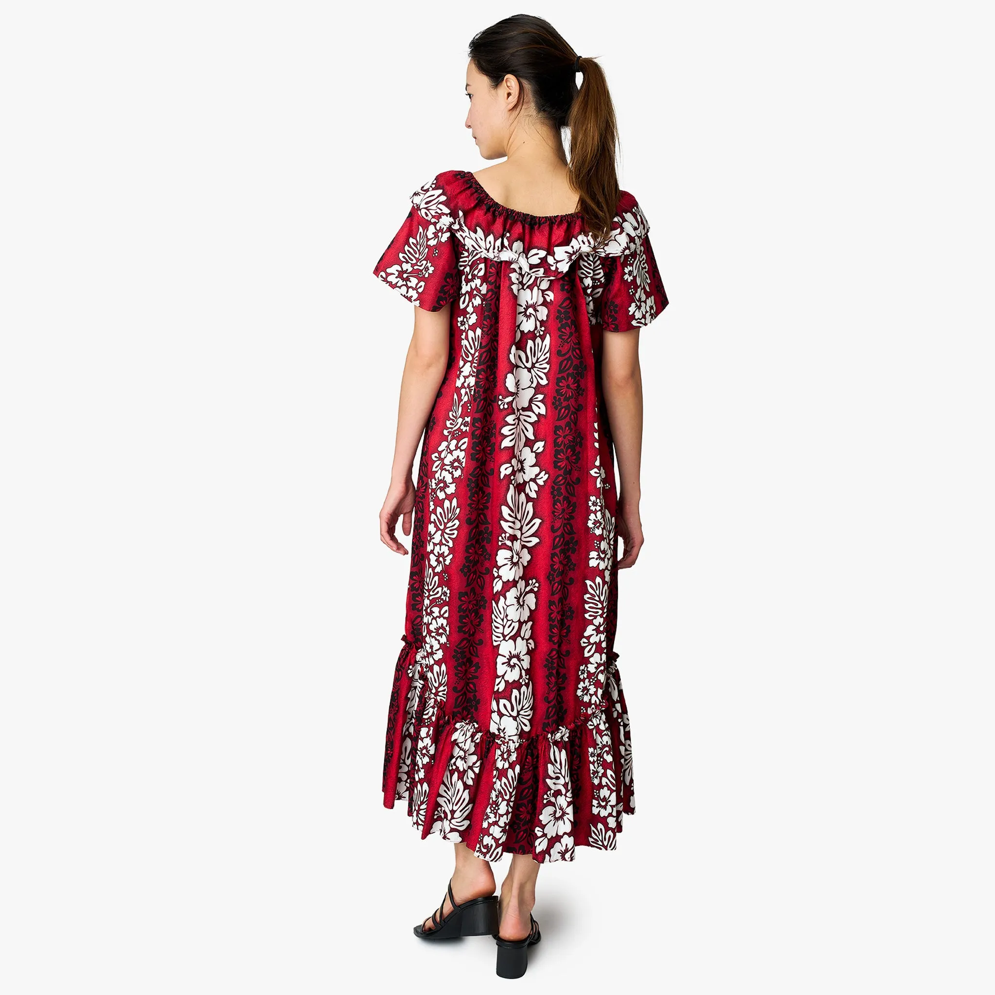 Hibiscus Panel Long Muu Muu