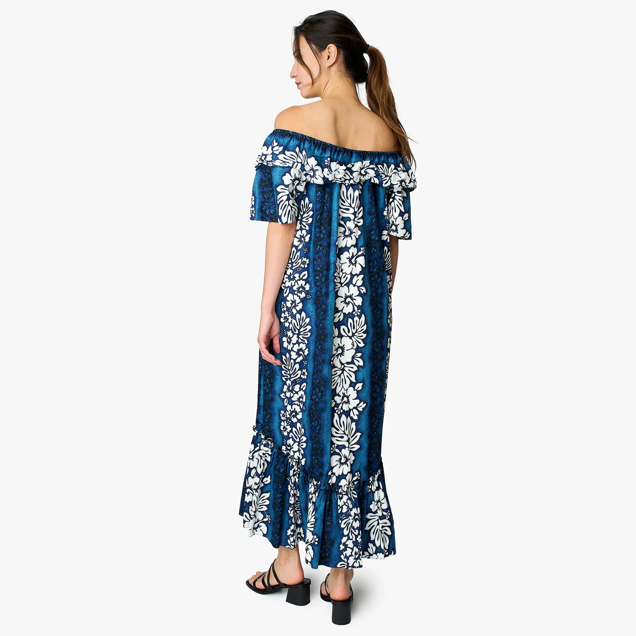 Hibiscus Panel Long Muu Muu