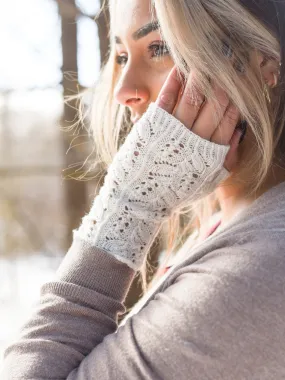 Higan Fingerless Mitts <br/><small>knitting pattern</small>