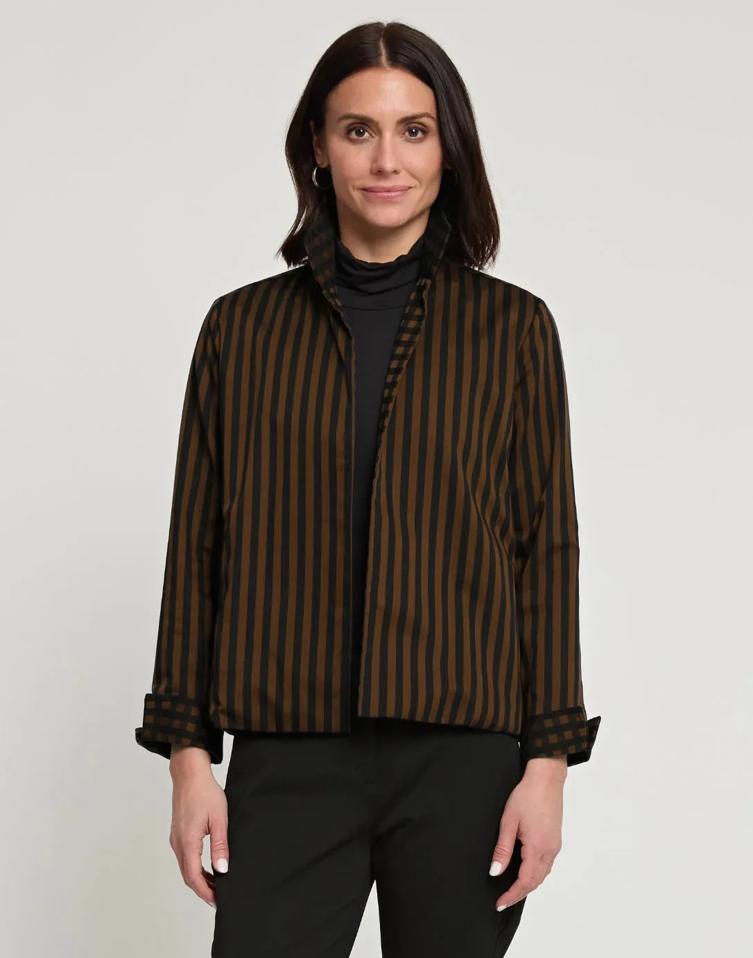 HINSON WU - MOLLY LONG SLEEVE REVERSIBLE JACKET