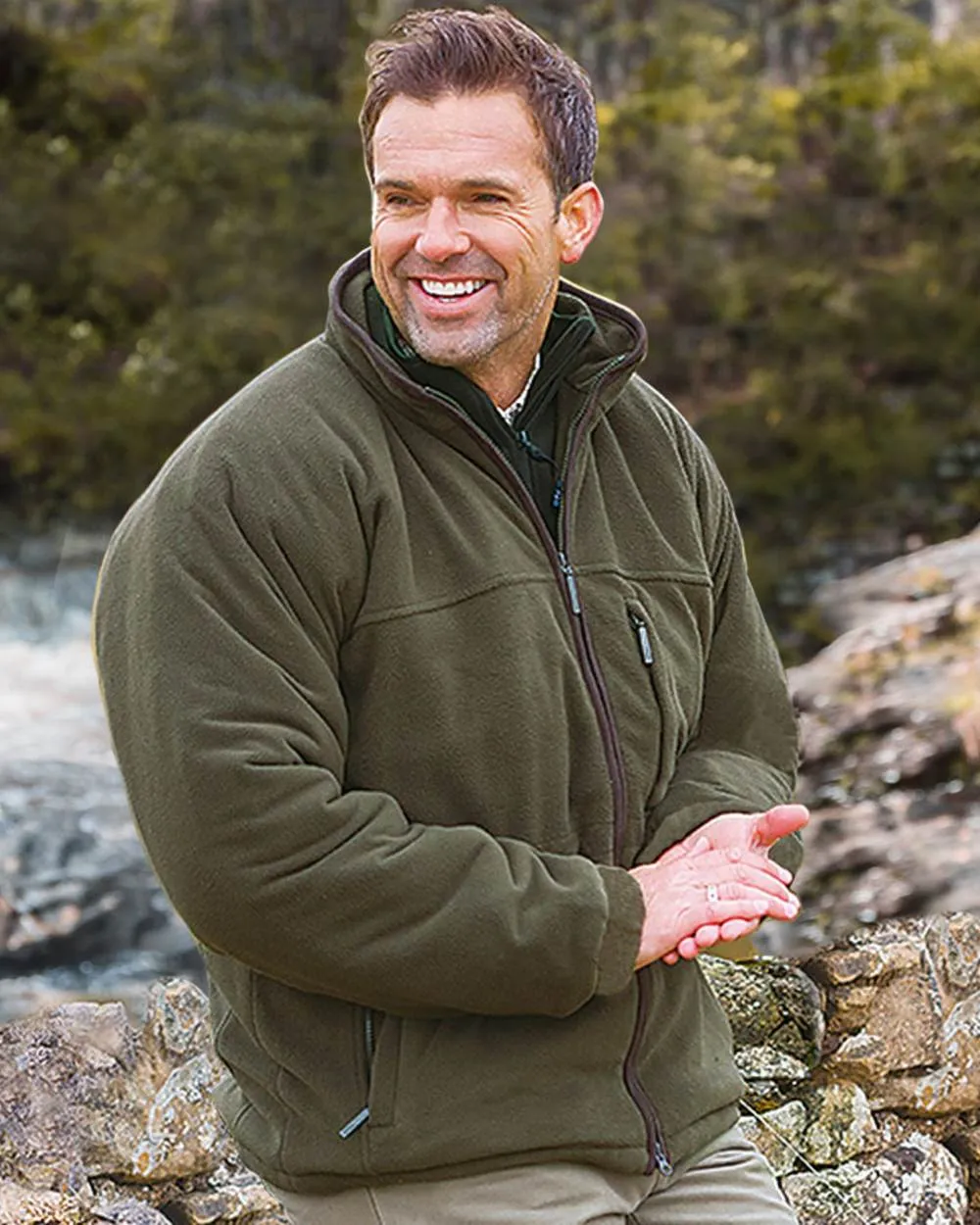 Hoggs of Fife Ghillie II Padded Waterproof Fleece Jacket