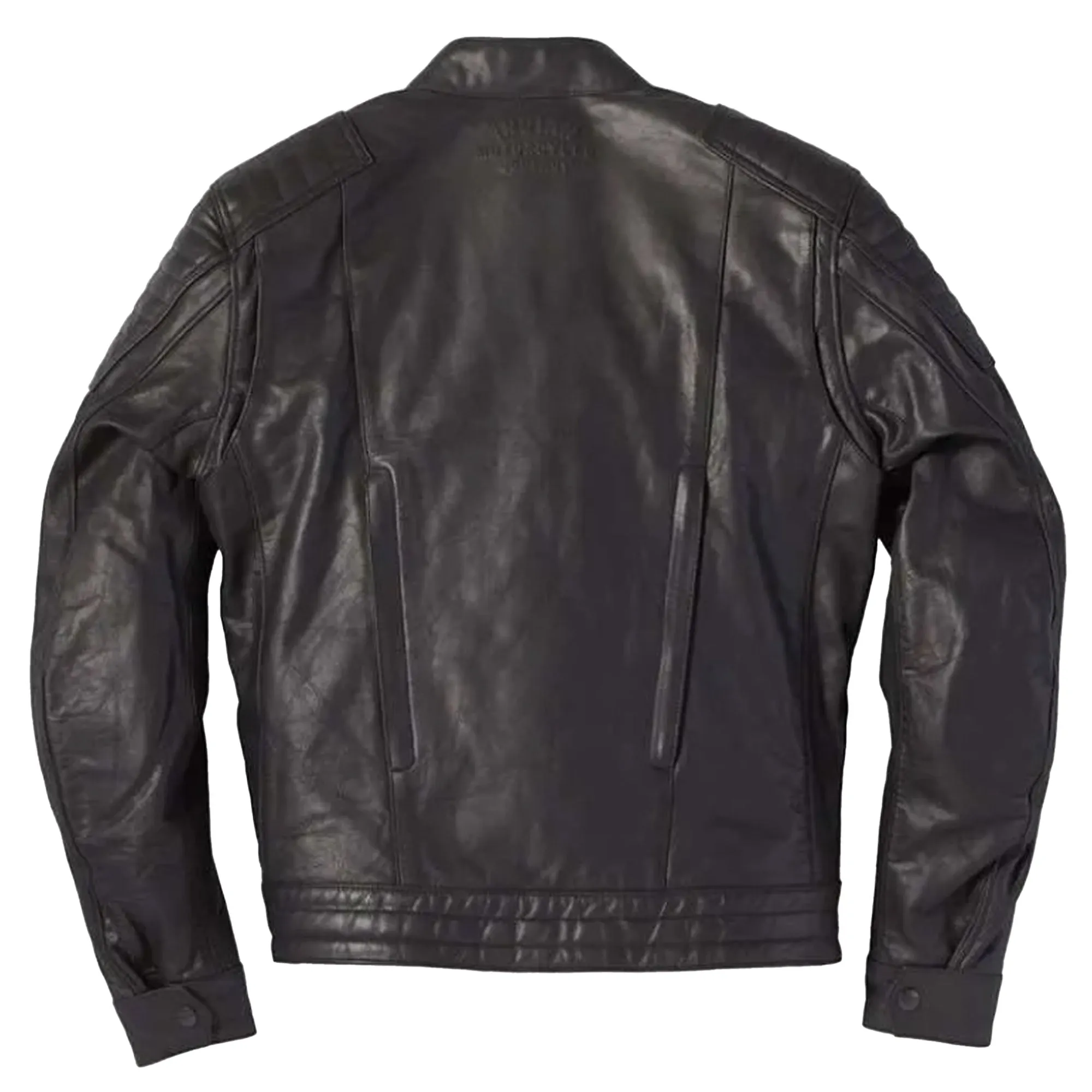 Indian Motorcycle 286065302 Mens Leather Denton Jacket Warm Soft Comfortable Durable Black