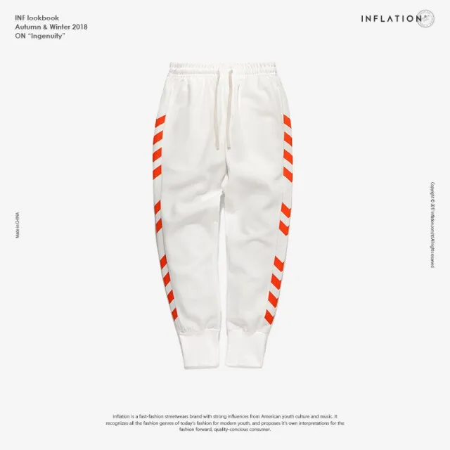 INFLATION  Male Streetwear Track Pants