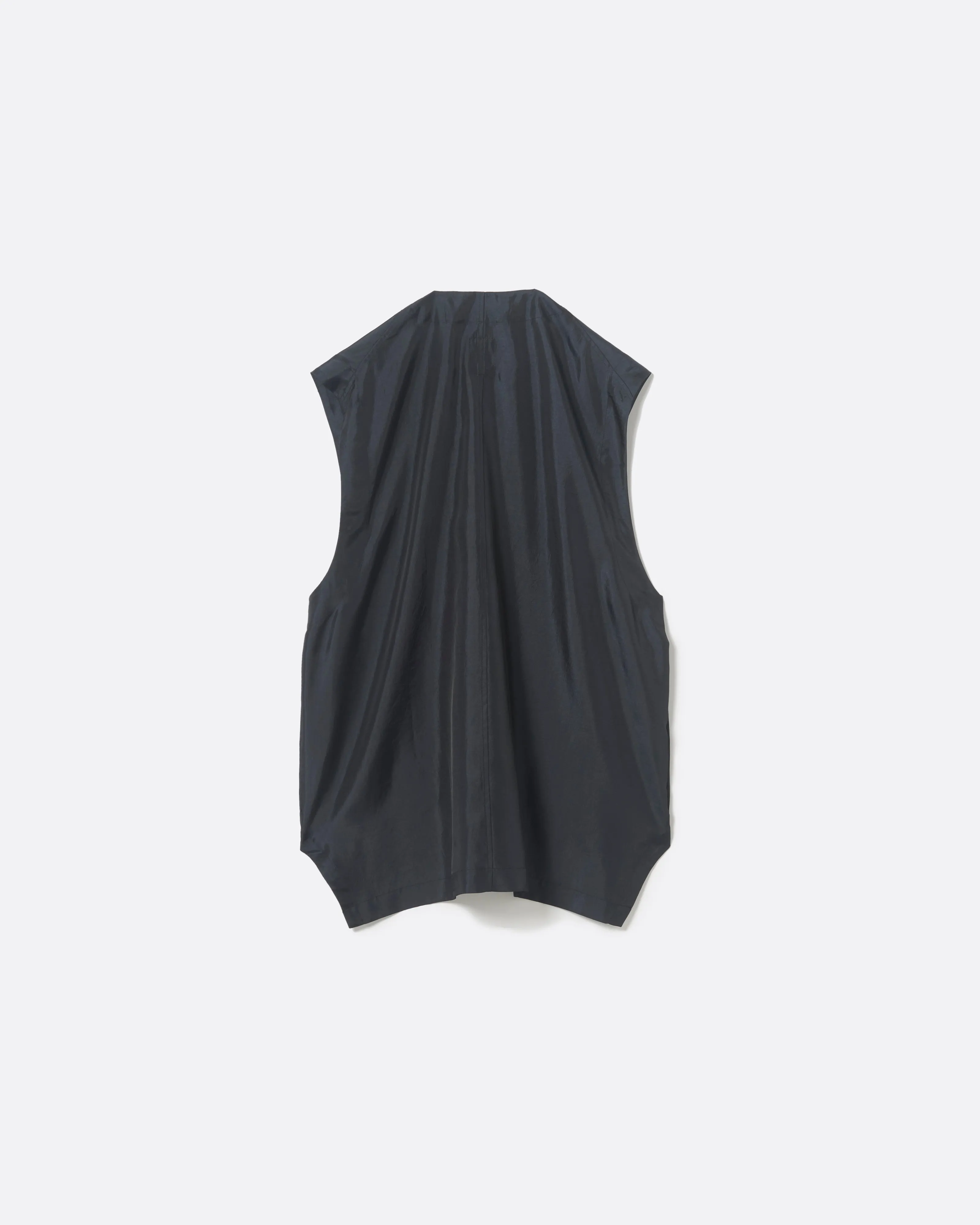 IRIDESCENT FARMERS VEST .11 【NIGHT NAVY】