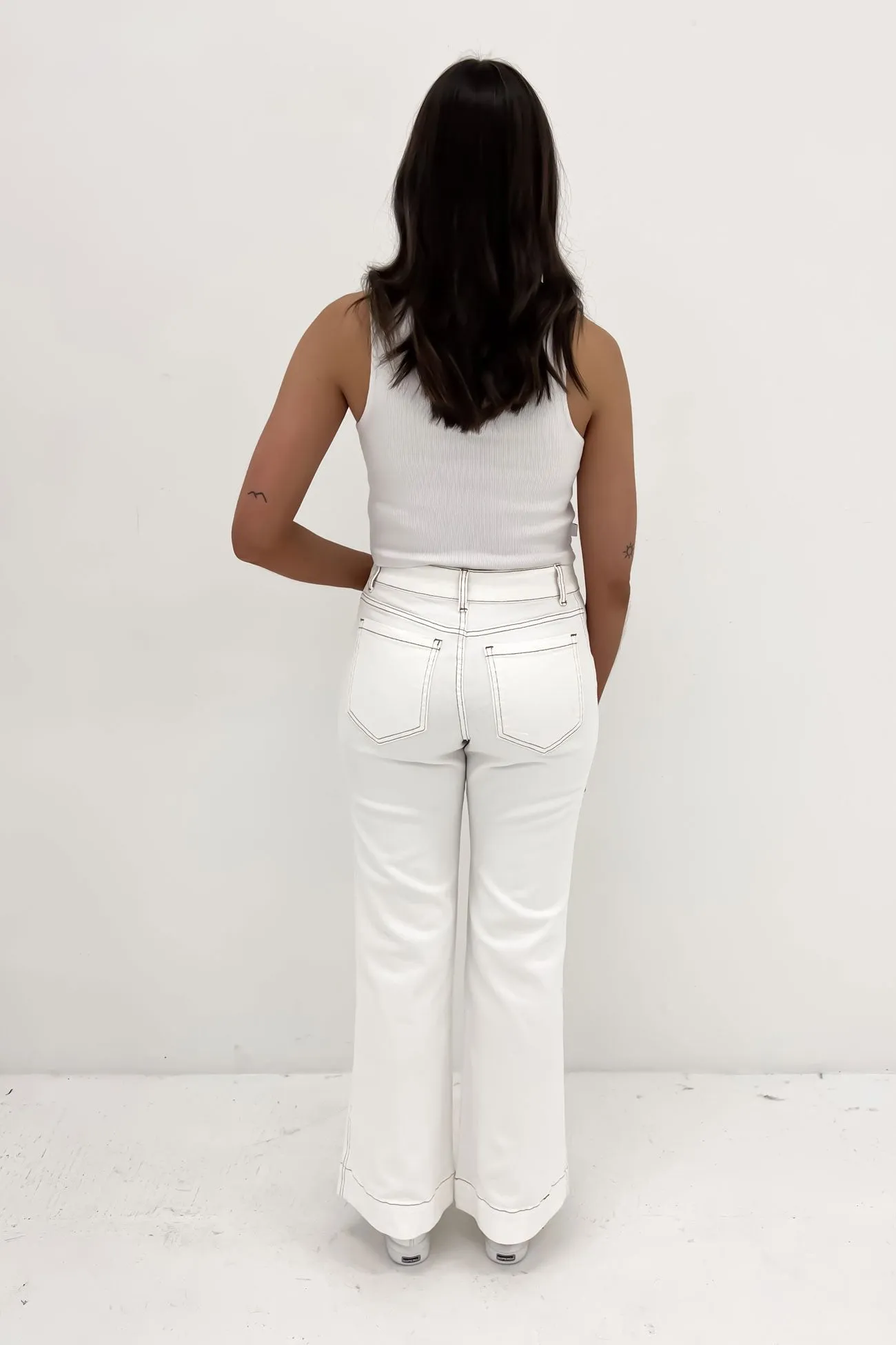 Jackson Pant White