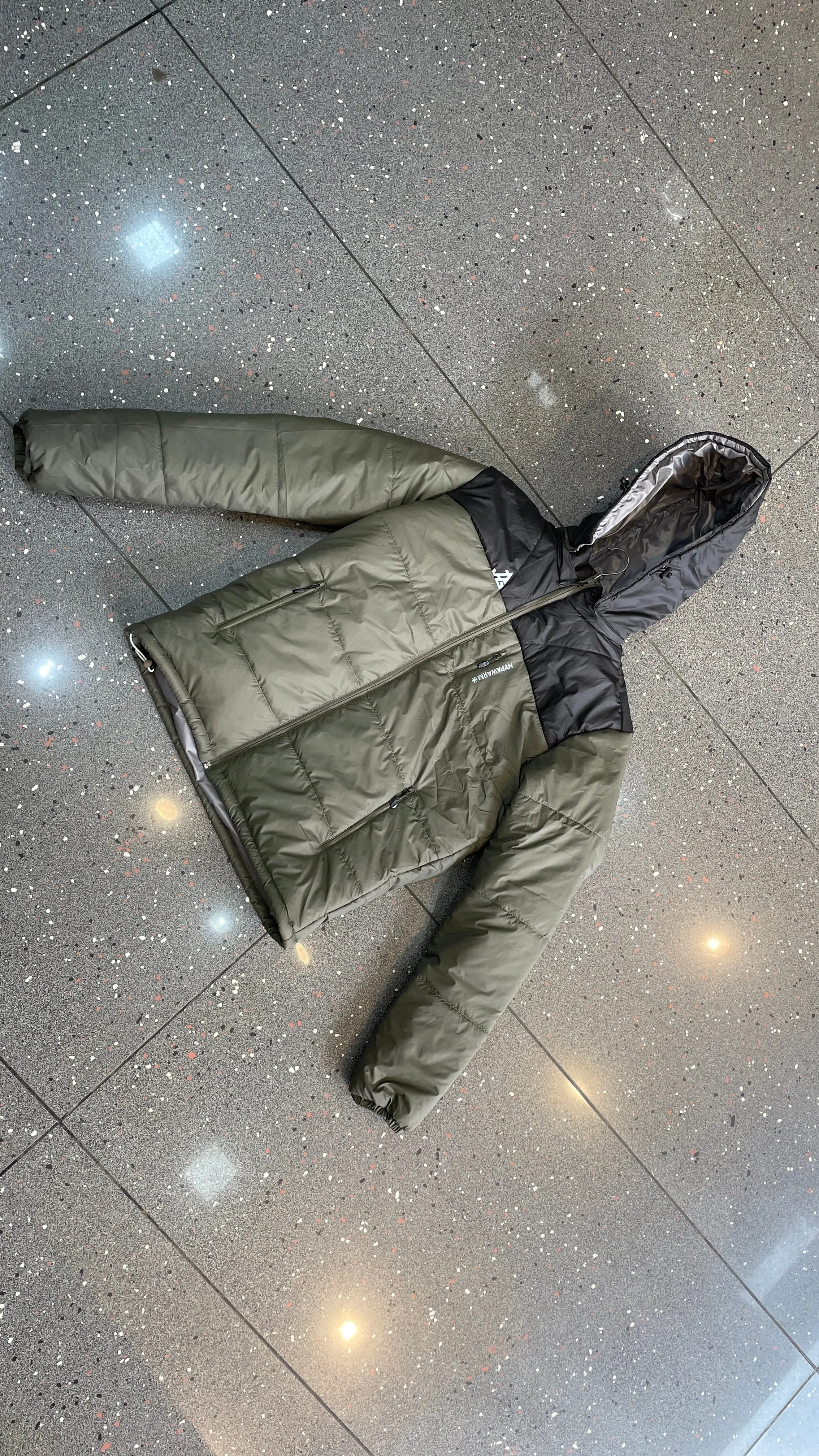 JAG Zanskar Series Ultra Light Minus 5 Quilted Jacket | Polyfill Jacket | Puffer Jacket | Olive-Black