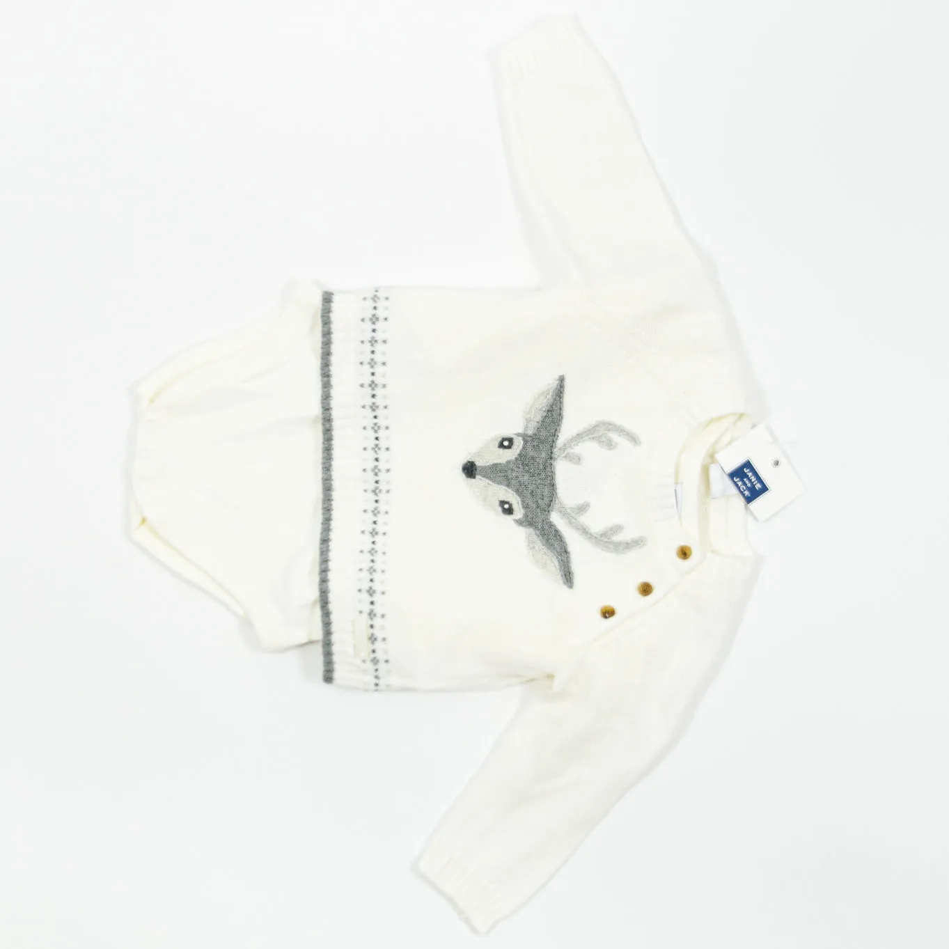 Janie and Jack Onesie & Sweater Set