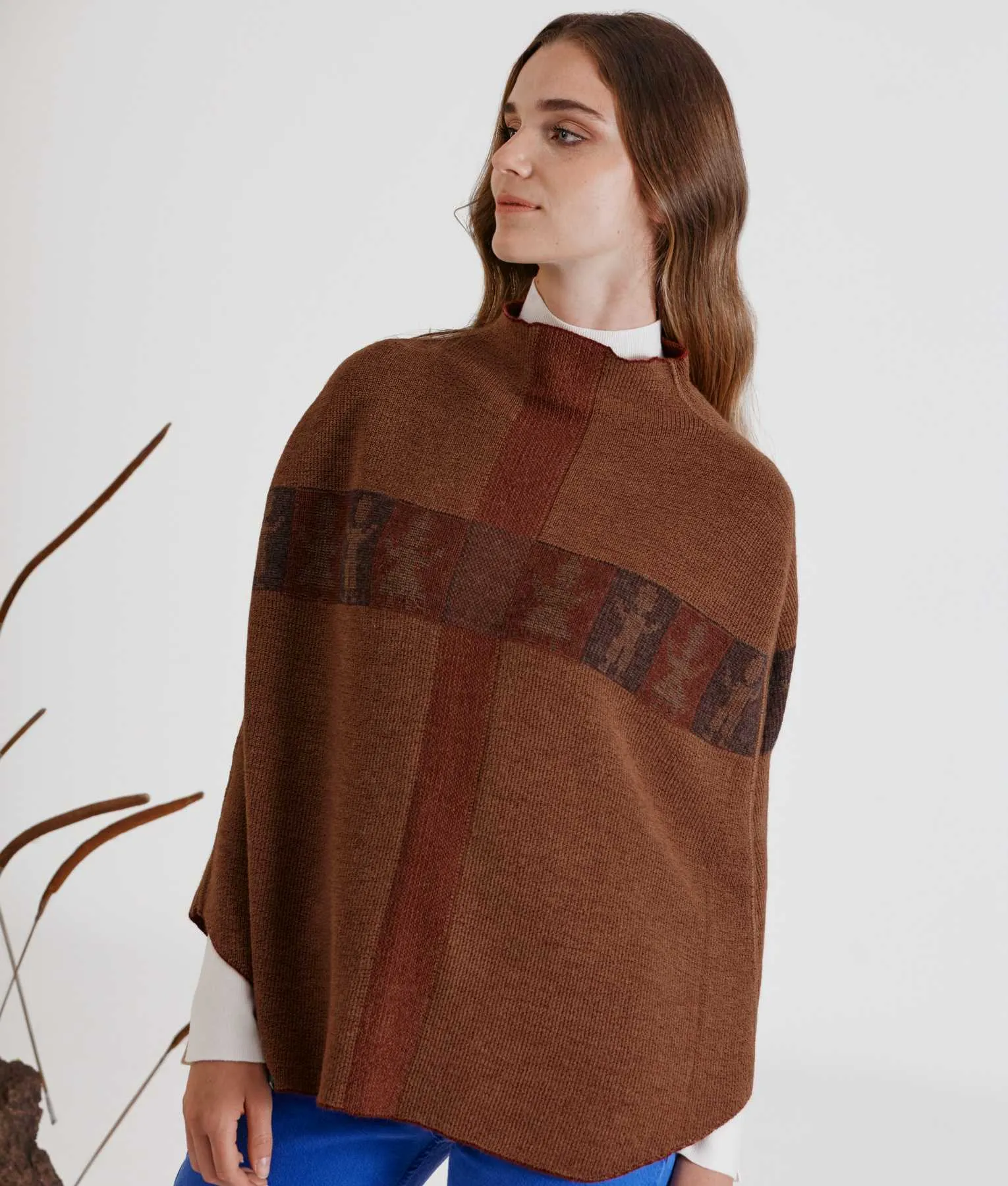 Juntos Ponchos Reversible