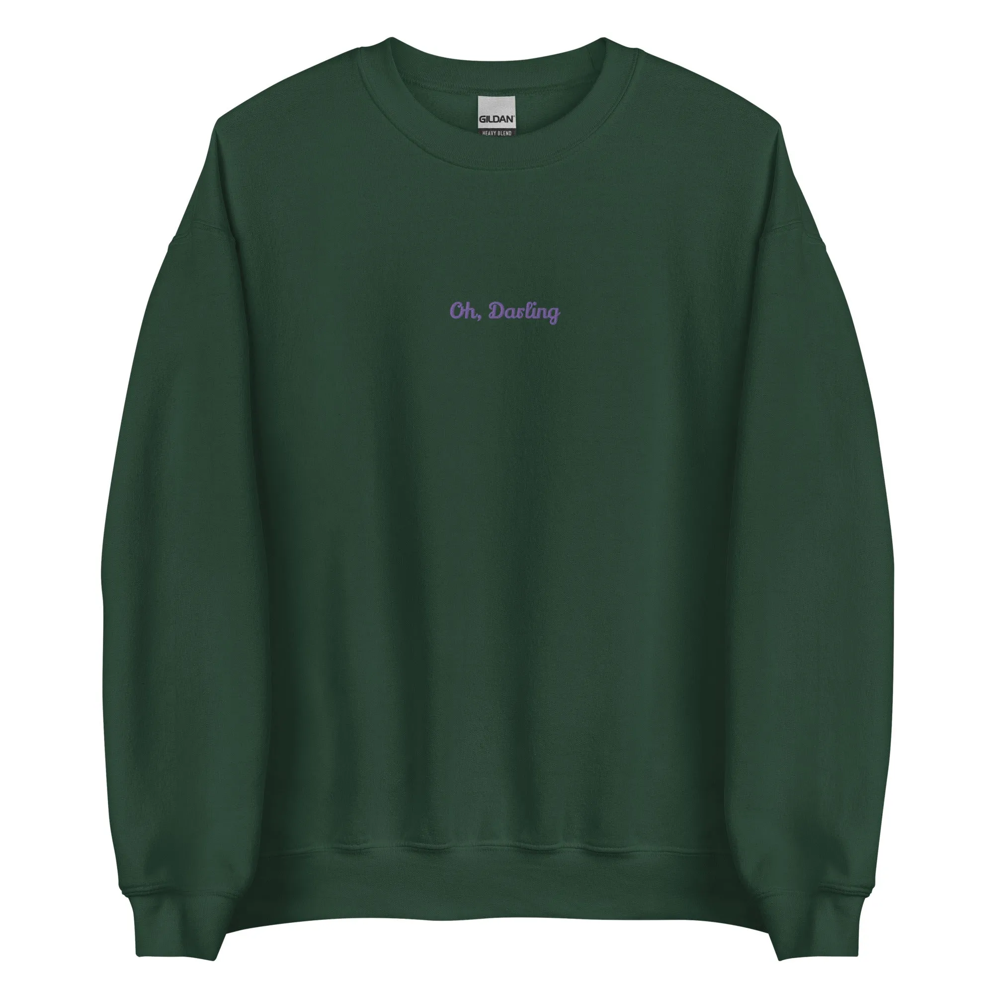 Kai Azer Book Quotes Embroidered Sweatshirt